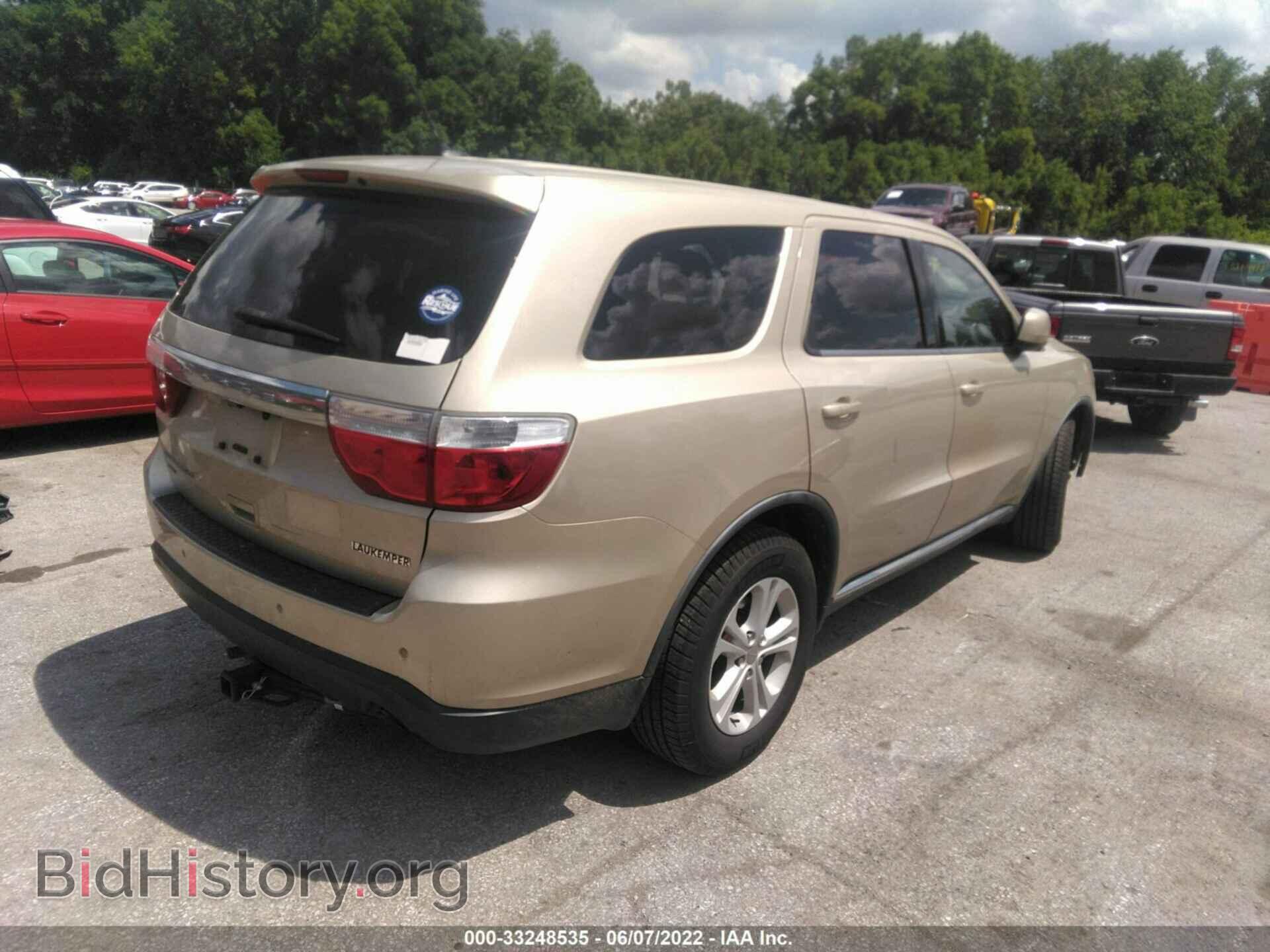 2011 DODGE DURANGO - VIN: 1D4RE2GG2BC712425 - Фото 4