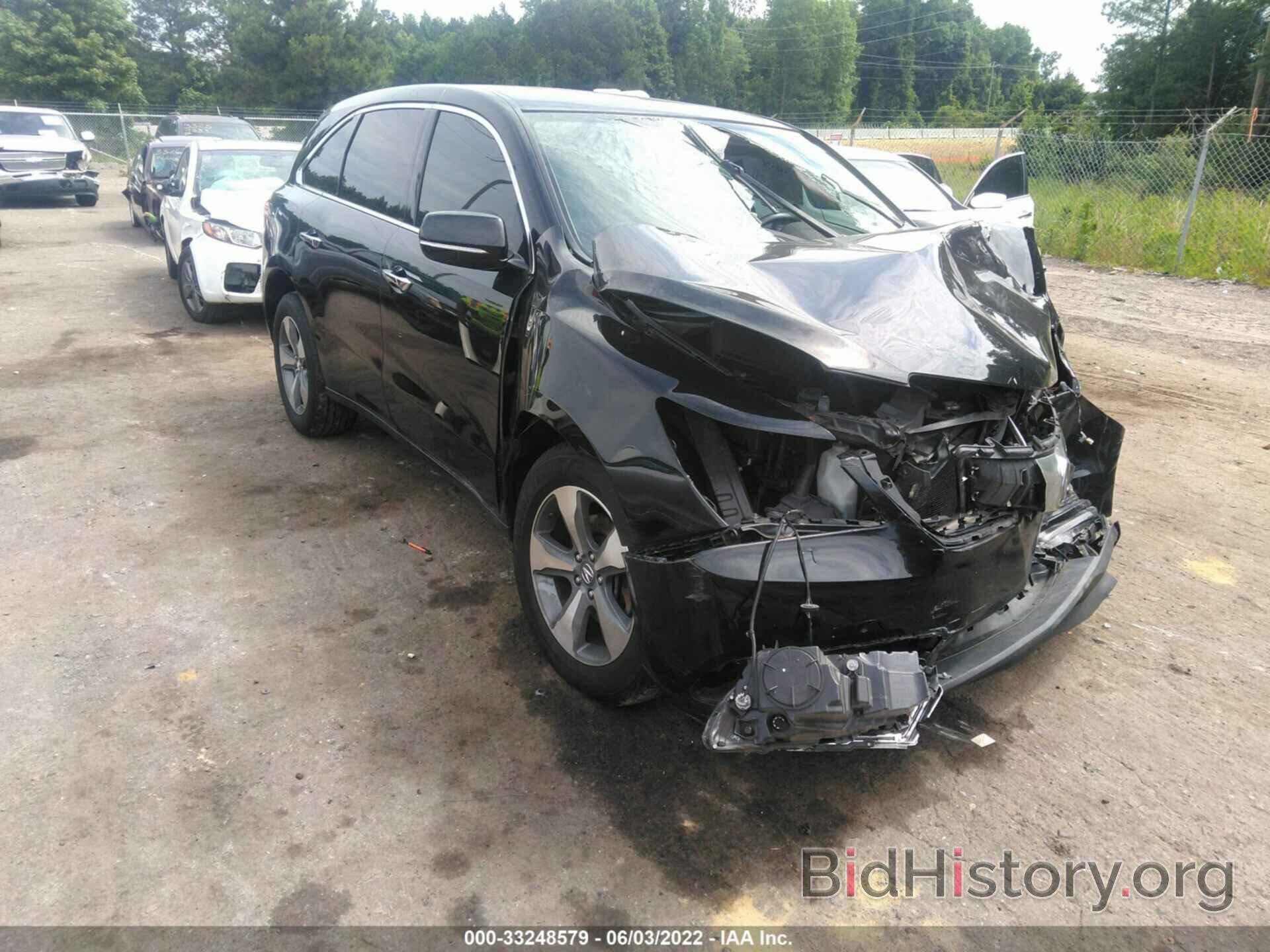 Photo 5FRYD4H28FB004343 - ACURA MDX 2015