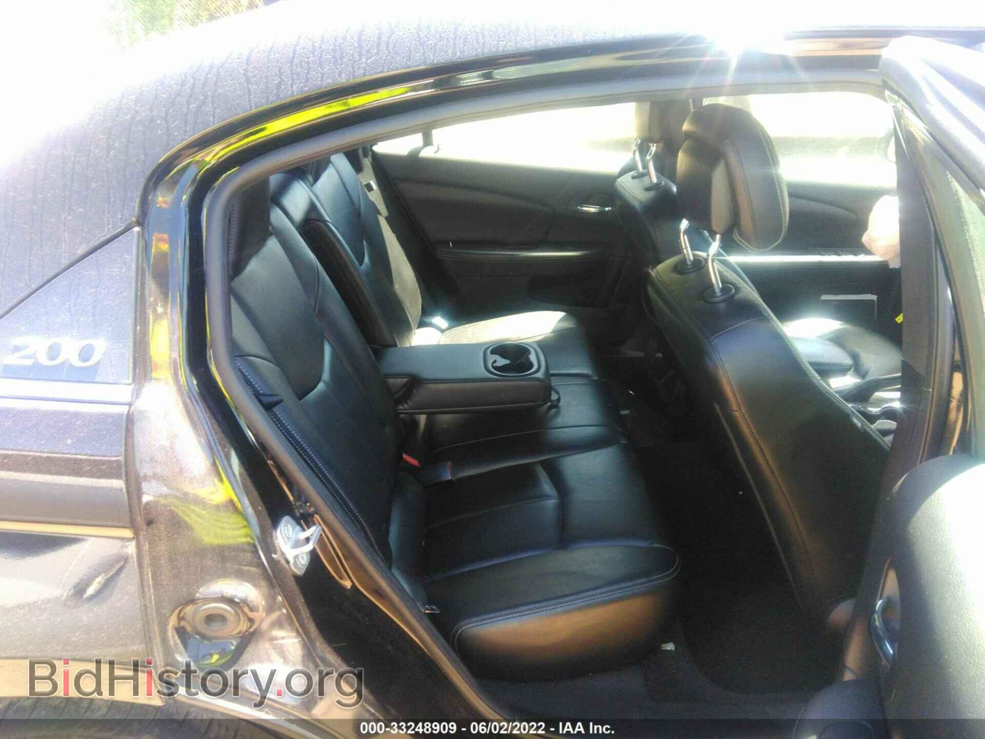 2013 CHRYSLER 200 - VIN: 1C3CCBCG9DN527976 - Фото 8