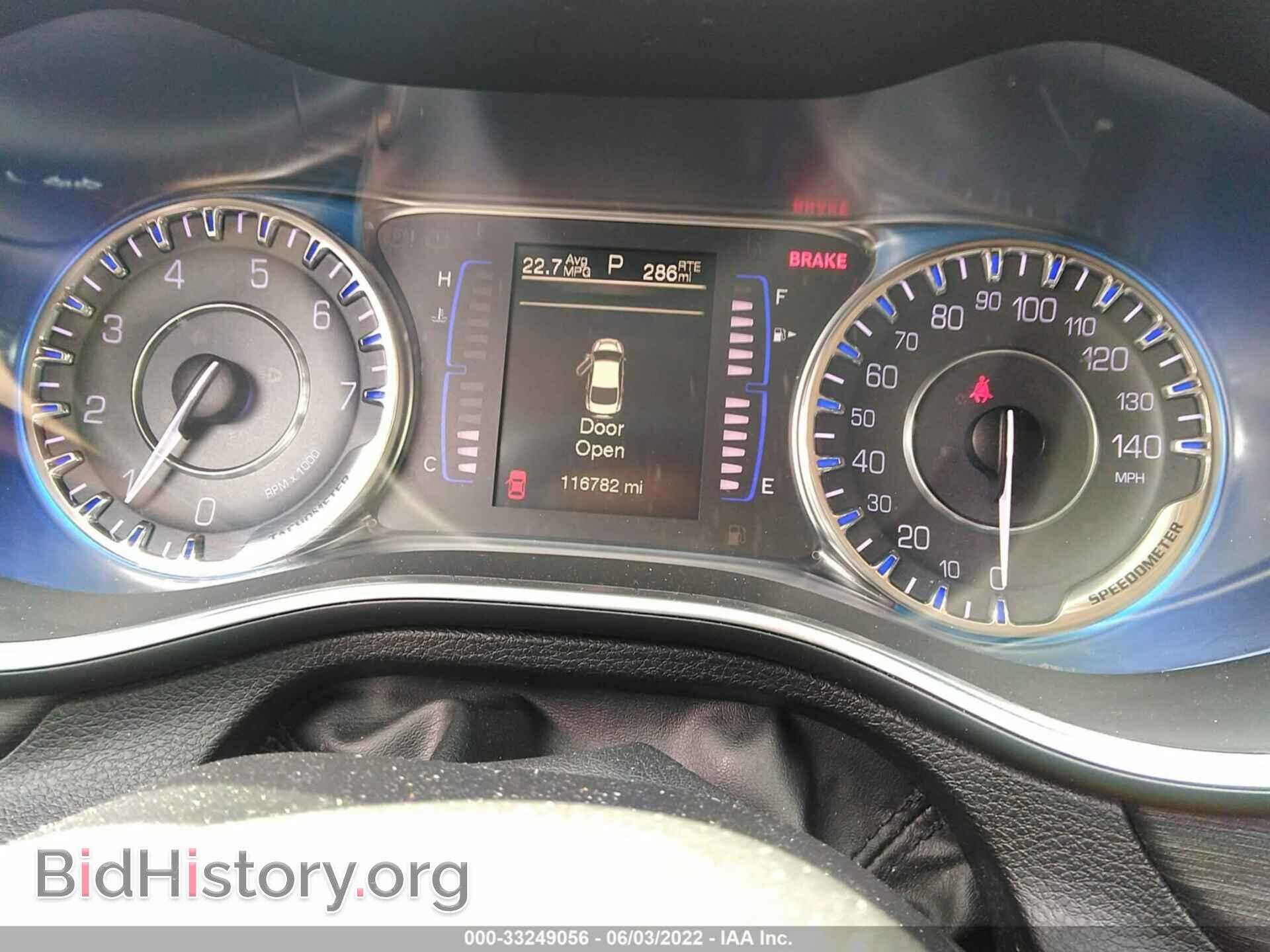 2016 CHRYSLER 200 - VIN: 1C3CCCAB6GN190247 - Фото 7