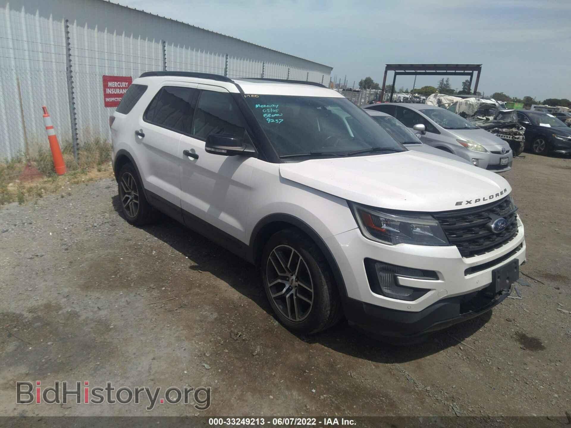 Фотография 1FM5K8GT8GGC13001 - FORD EXPLORER 2016