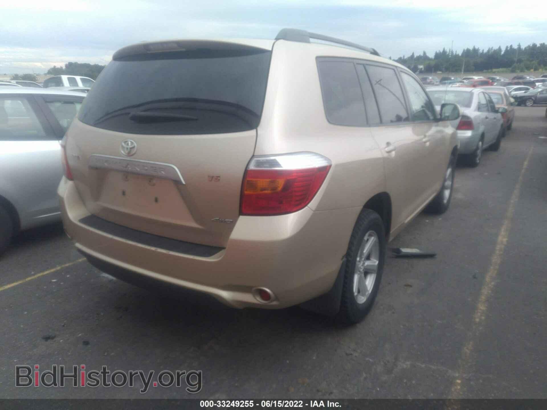 2008 TOYOTA HIGHLANDER - VIN: JTEES41A382083935 - Фото 4
