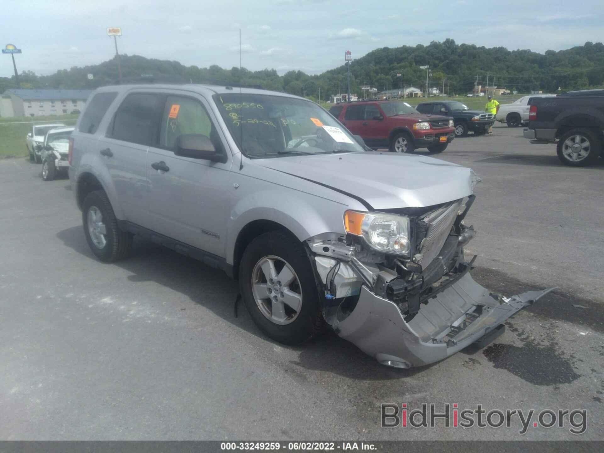 Photo 1FMCU03108KE48367 - FORD ESCAPE 2008