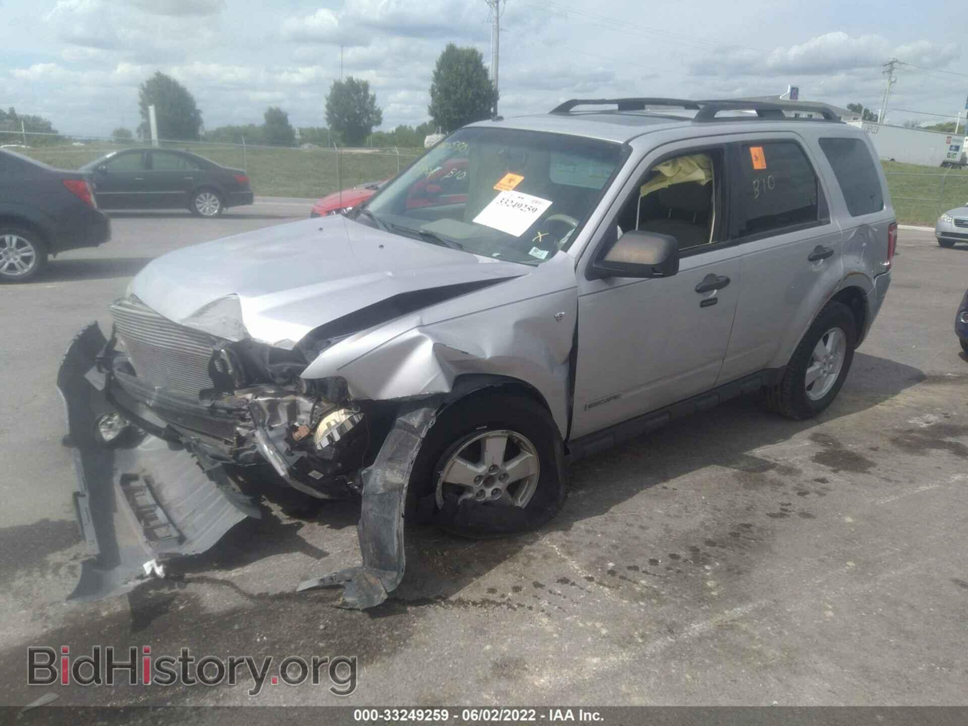2008 FORD ESCAPE - VIN: 1FMCU03108KE48367 - Фото 2