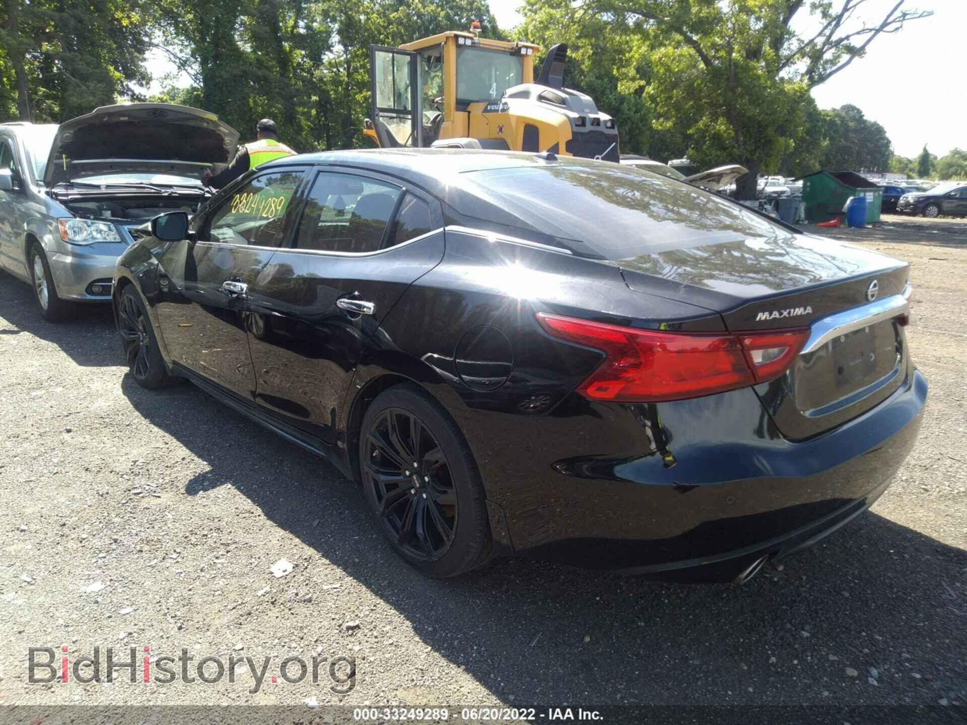 2018 NISSAN MAXIMA - VIN: 1N4AA6AP1JC374848 - Фото 3