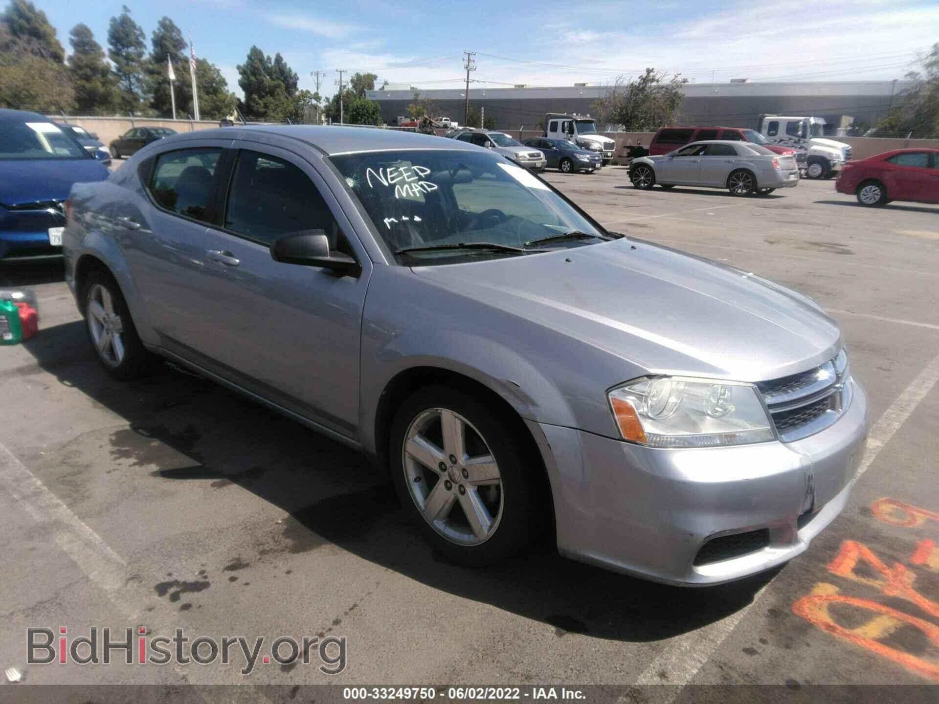 Photo 1C3CDZAB8DN535600 - DODGE AVENGER 2013
