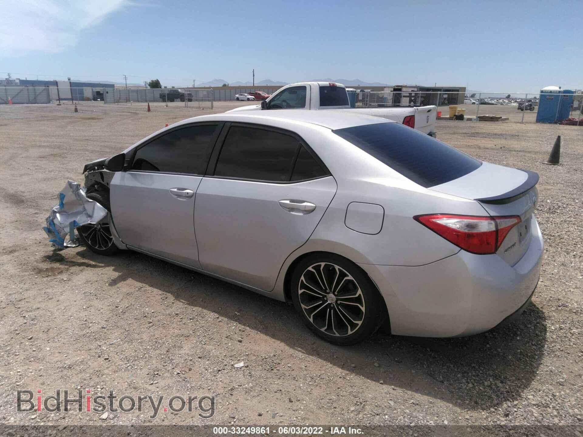 2015 TOYOTA COROLLA - VIN: 5YFBURHE2FP241106 - Фото 3