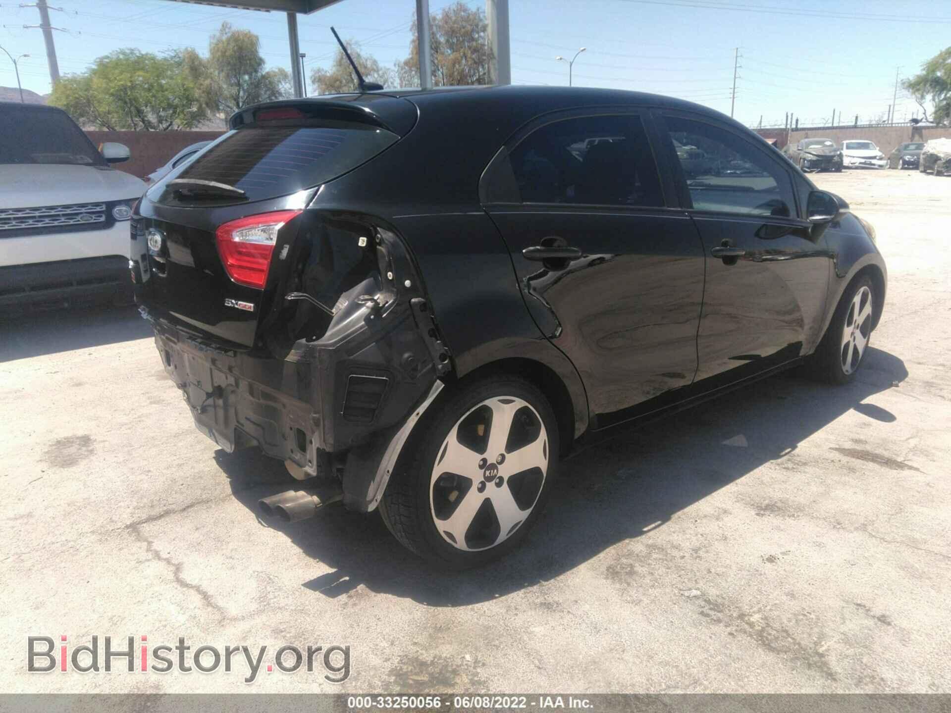 2012 KIA RIO - VIN: KNADN5A35C6029372 - Фото 4
