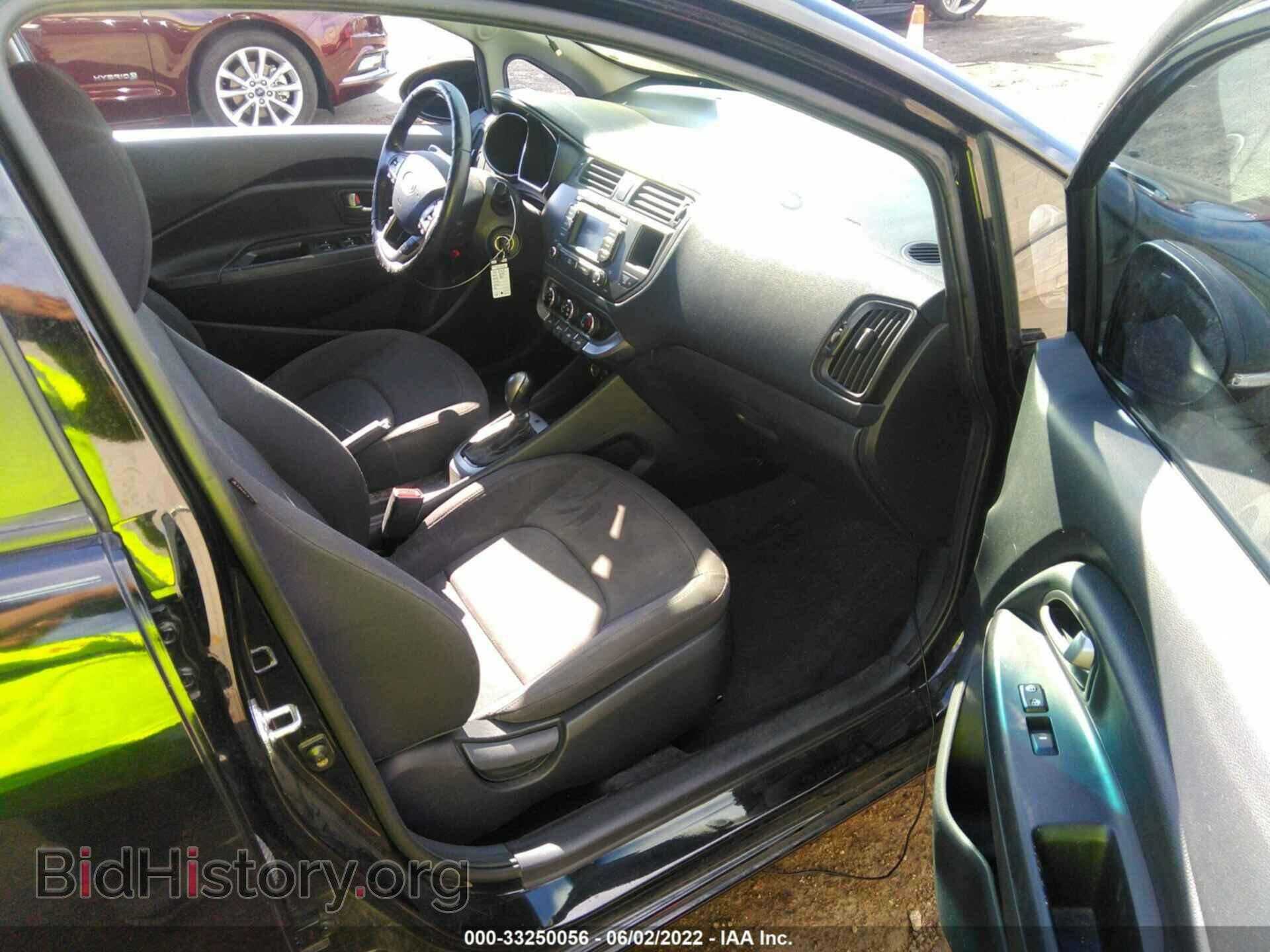 2012 KIA RIO - VIN: KNADN5A35C6029372 - Фото 5