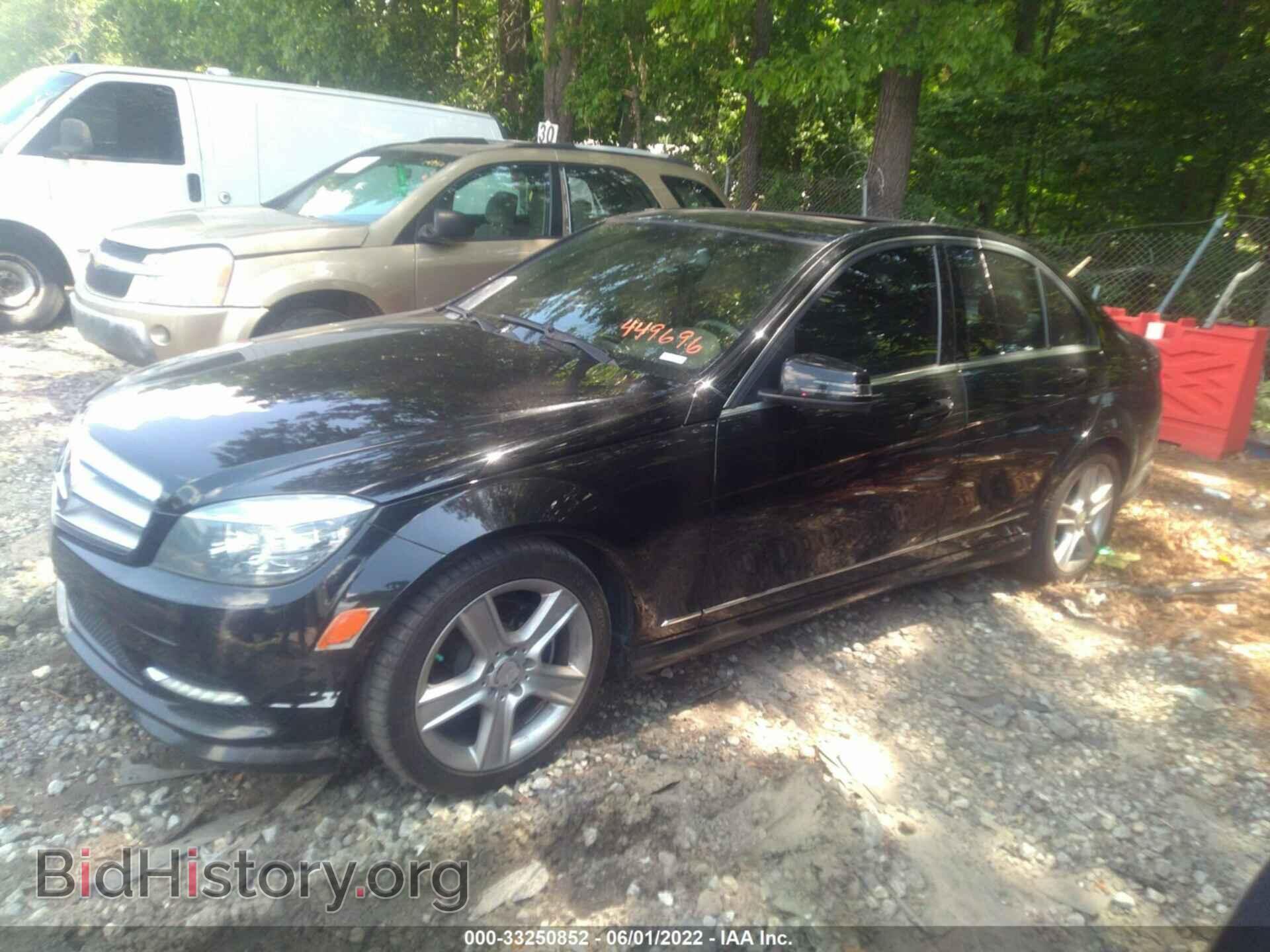 2011 MERCEDES-BENZ C-CLASS - VIN: WDDGF5EB5BA449696 - Фото 2