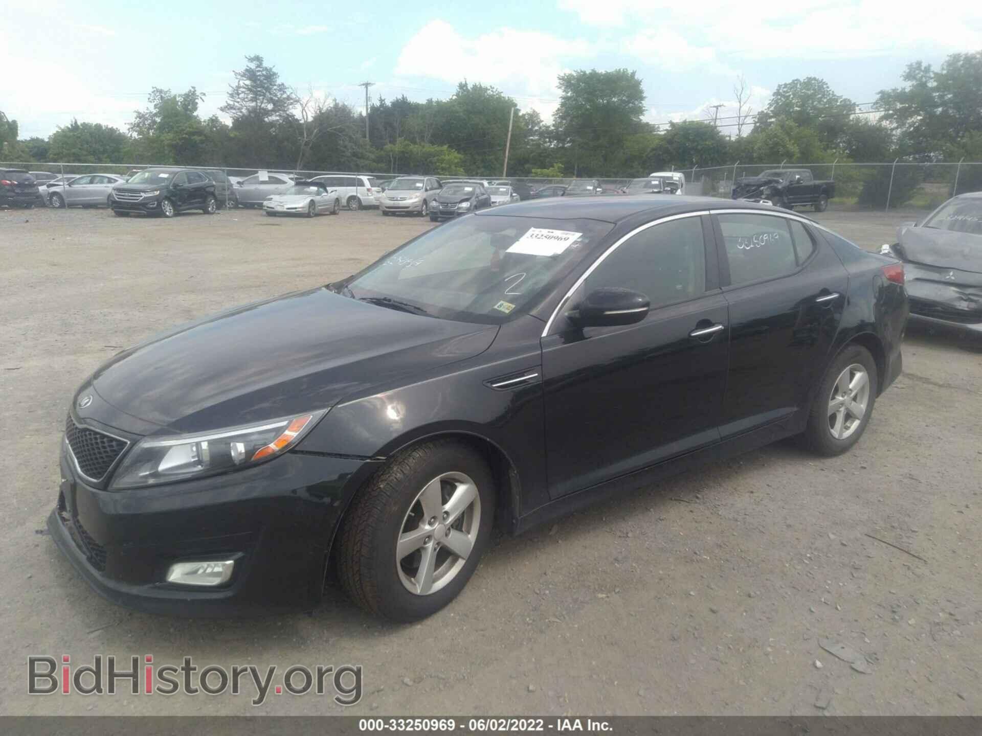 2015 KIA OPTIMA - VIN: KNAGM4A77F5653603 - Фото 2