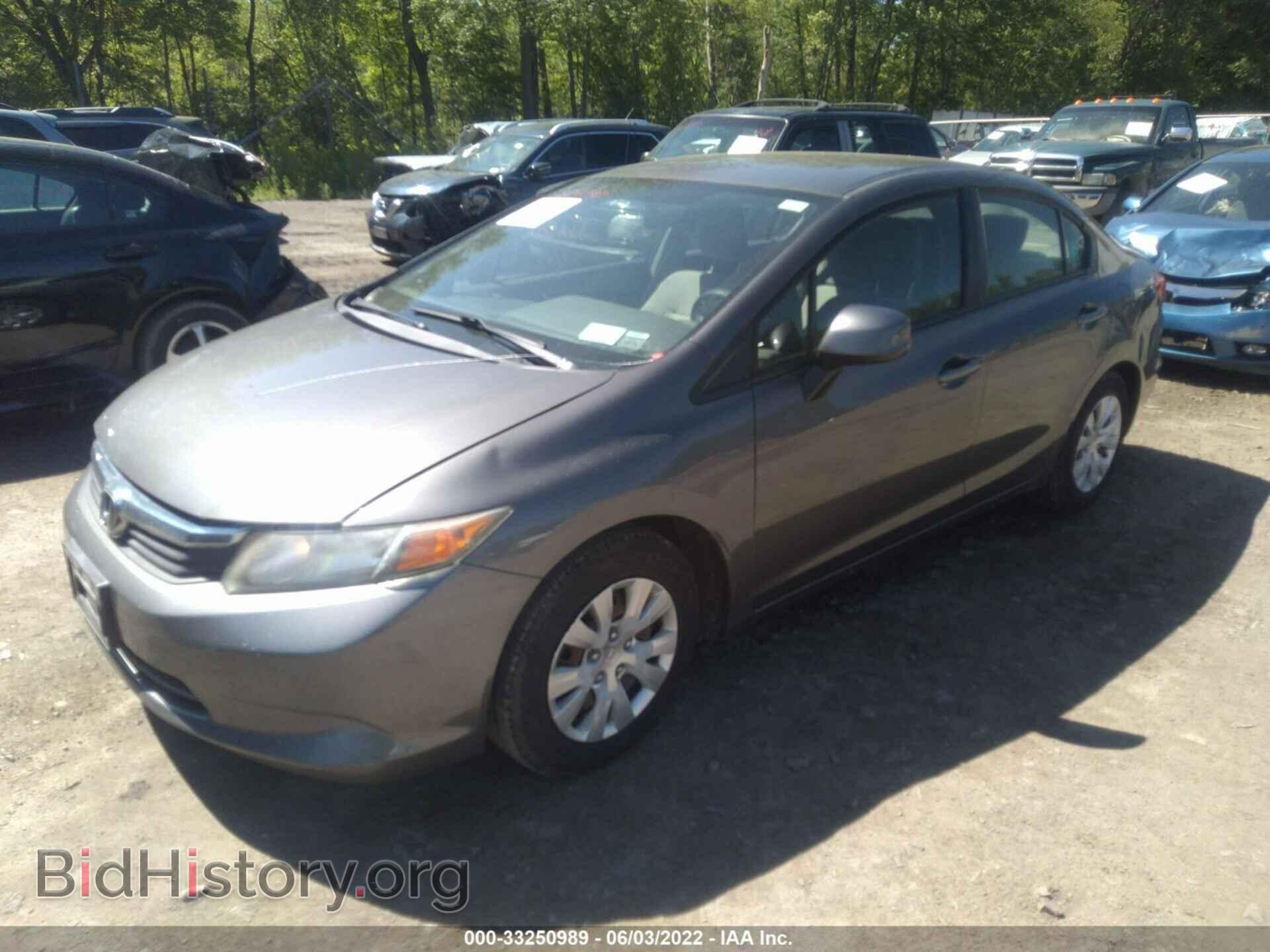 2012 HONDA CIVIC SDN - VIN: 2HGFB2F53CH603139 - Фото 2