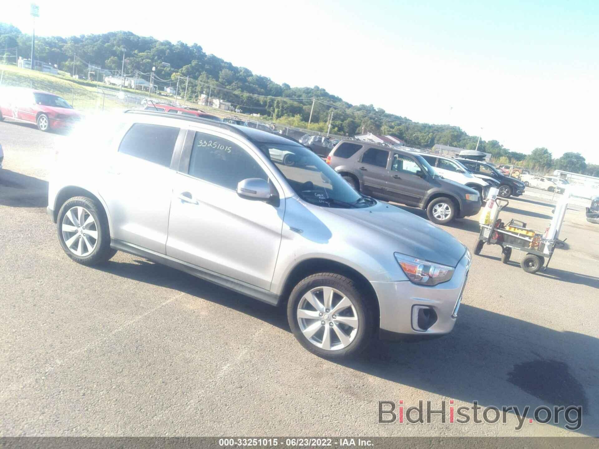 Photo 4A4AR4AW6FE046800 - MITSUBISHI OUTLANDER SPORT 2015