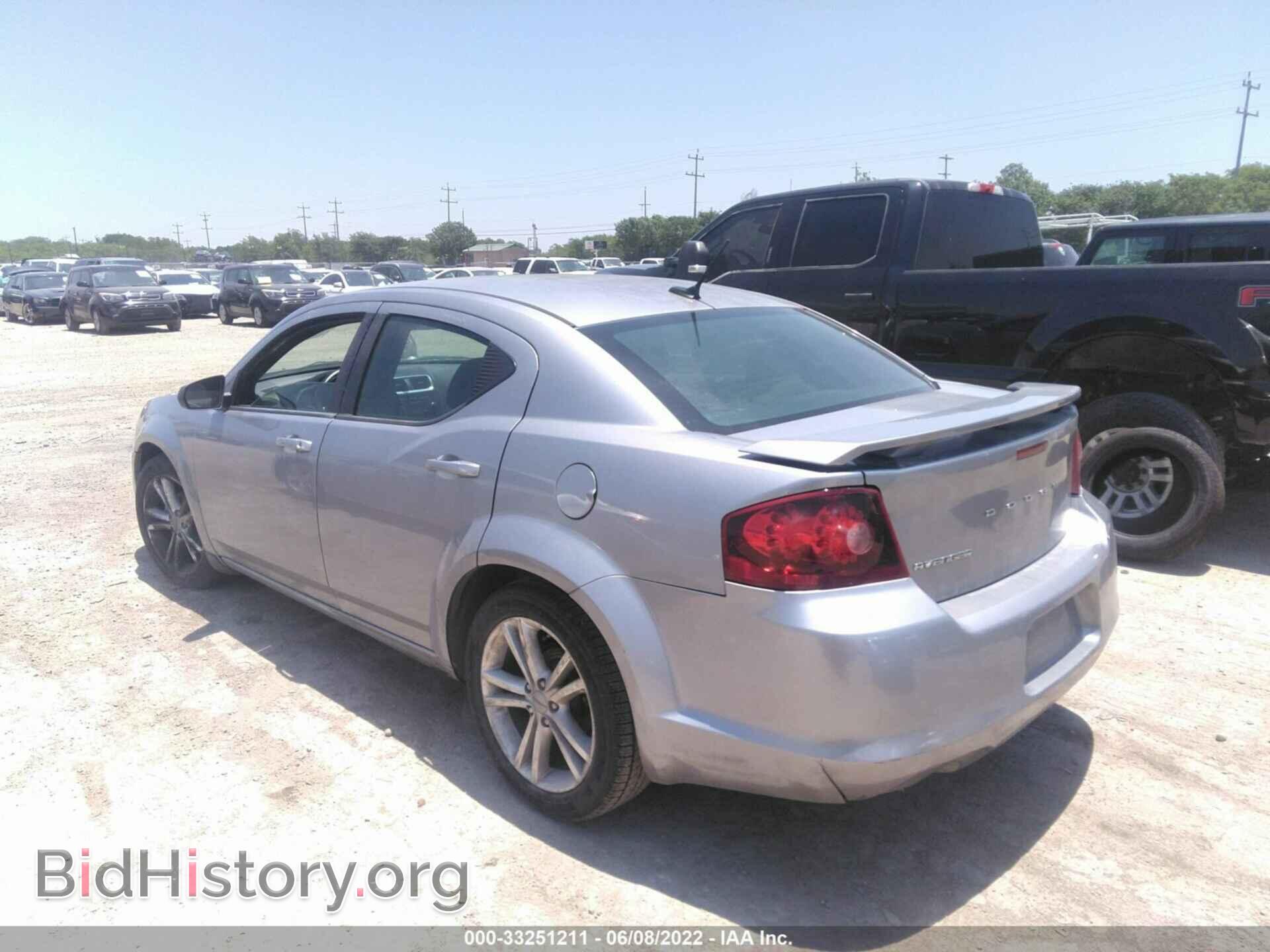 2013 DODGE AVENGER - VIN: 1C3CDZAGXDN751105 - Фото 3