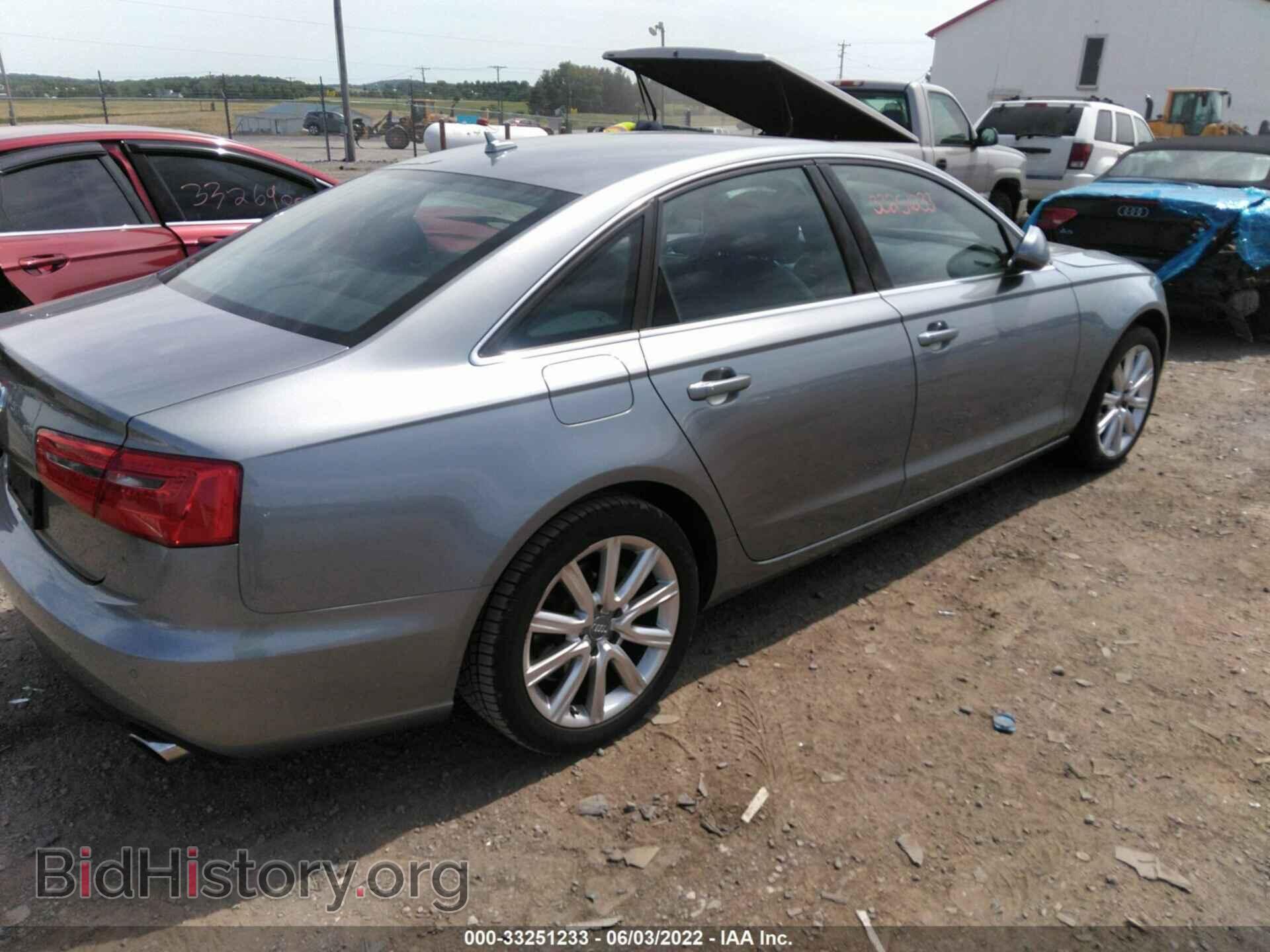 2013 AUDI A6 - VIN: WAUGFAFCXDN108149 - Фото 4