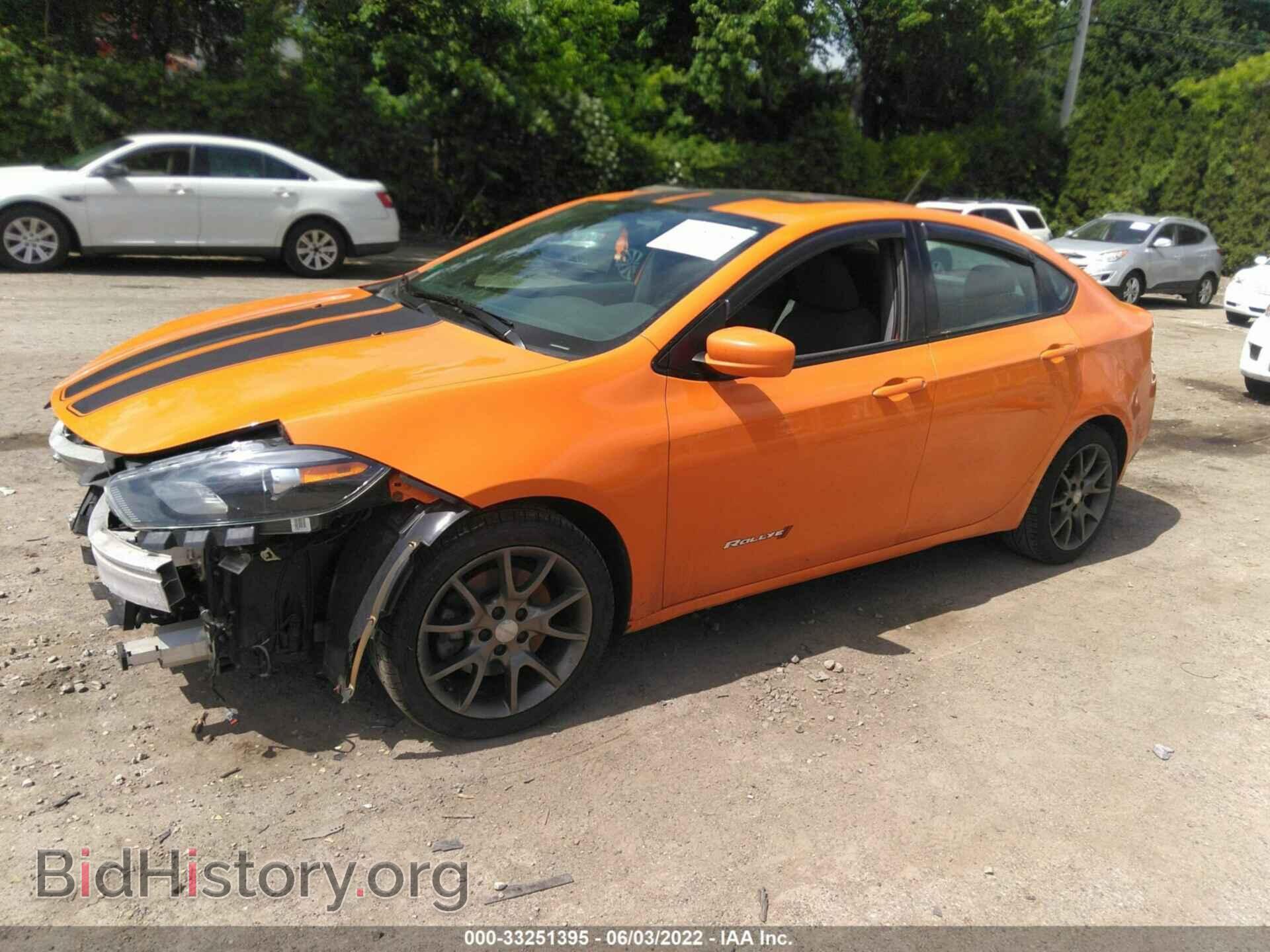 2013 DODGE DART - VIN: 1C3CDFBH0DD171745 - Фото 2