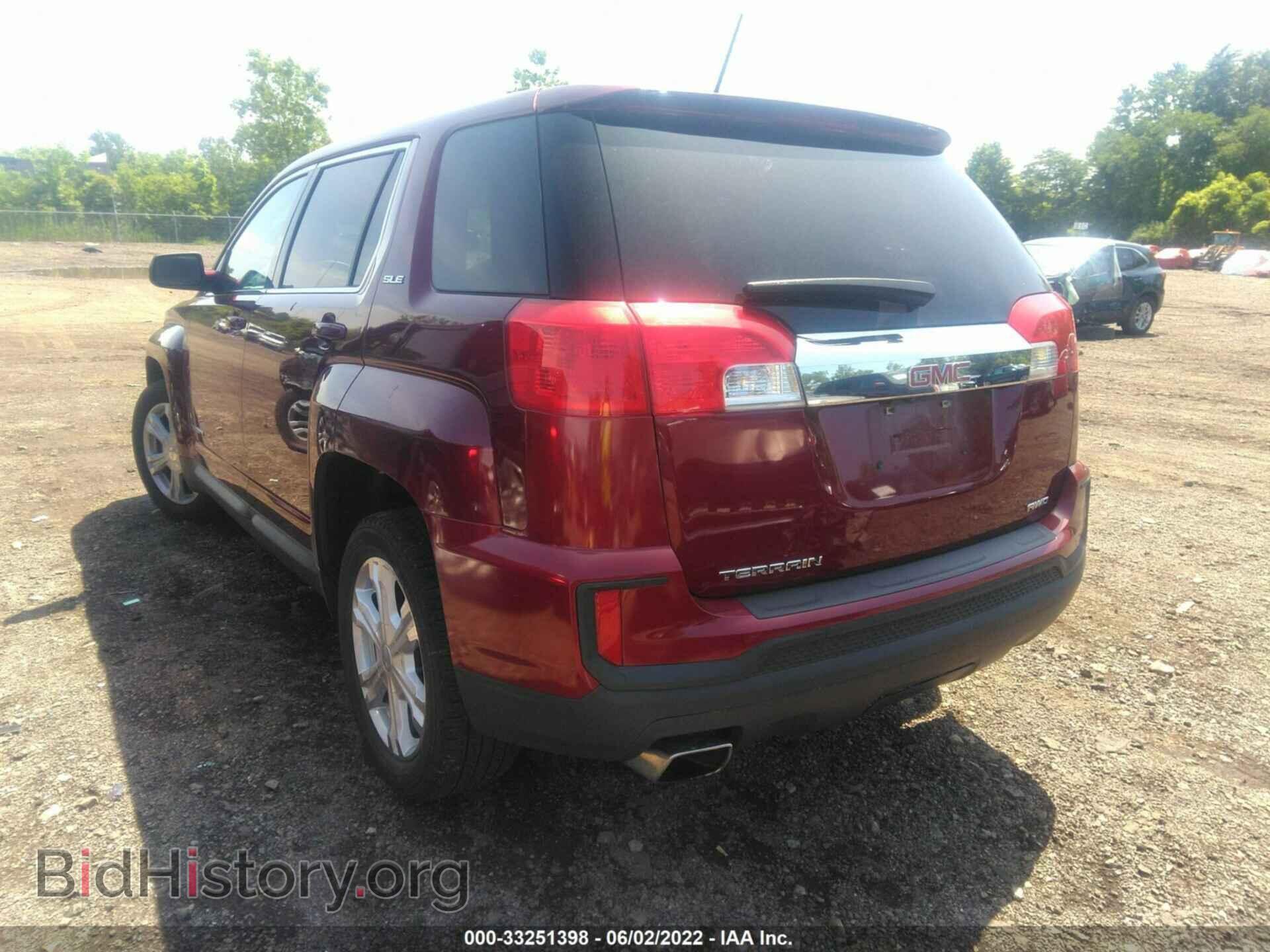 2017 GMC TERRAIN - VIN: 2GKFLSEK3H6203916 - Фото 3