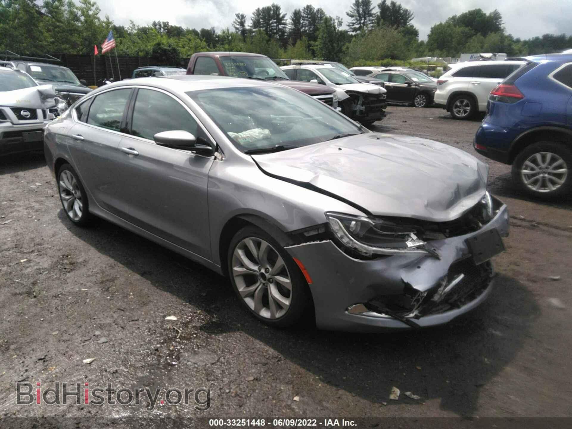 Фотография 1C3CCCEG0GN118286 - CHRYSLER 200 2016