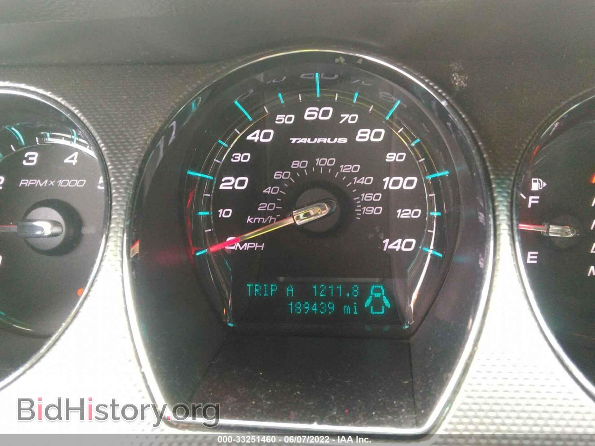 2011 FORD TAURUS - VIN: 1FAHP2EW6BG103480 - Фото 7