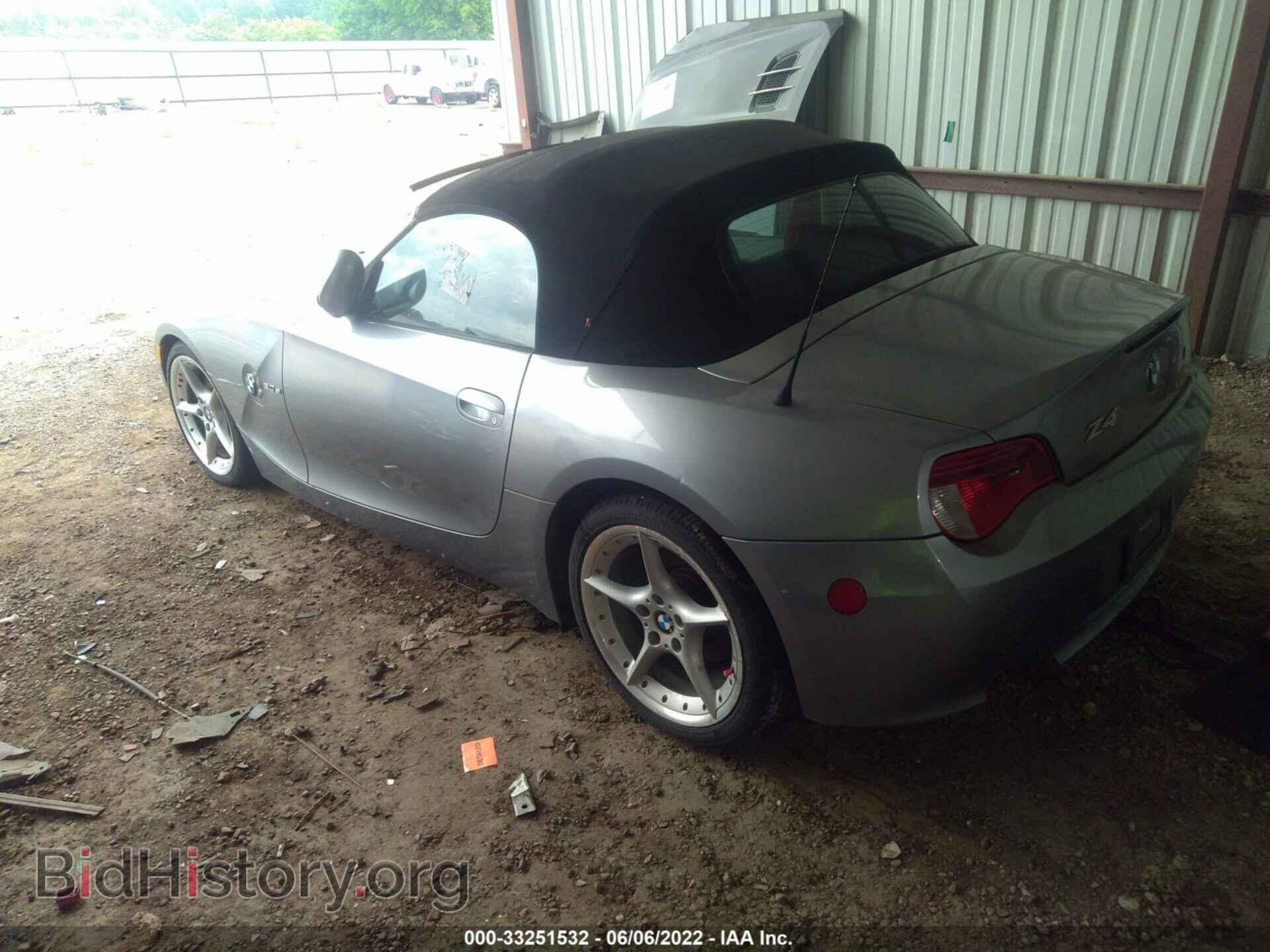 2006 BMW Z4 - VIN: 4USBU53506LX01057 - Фото 3