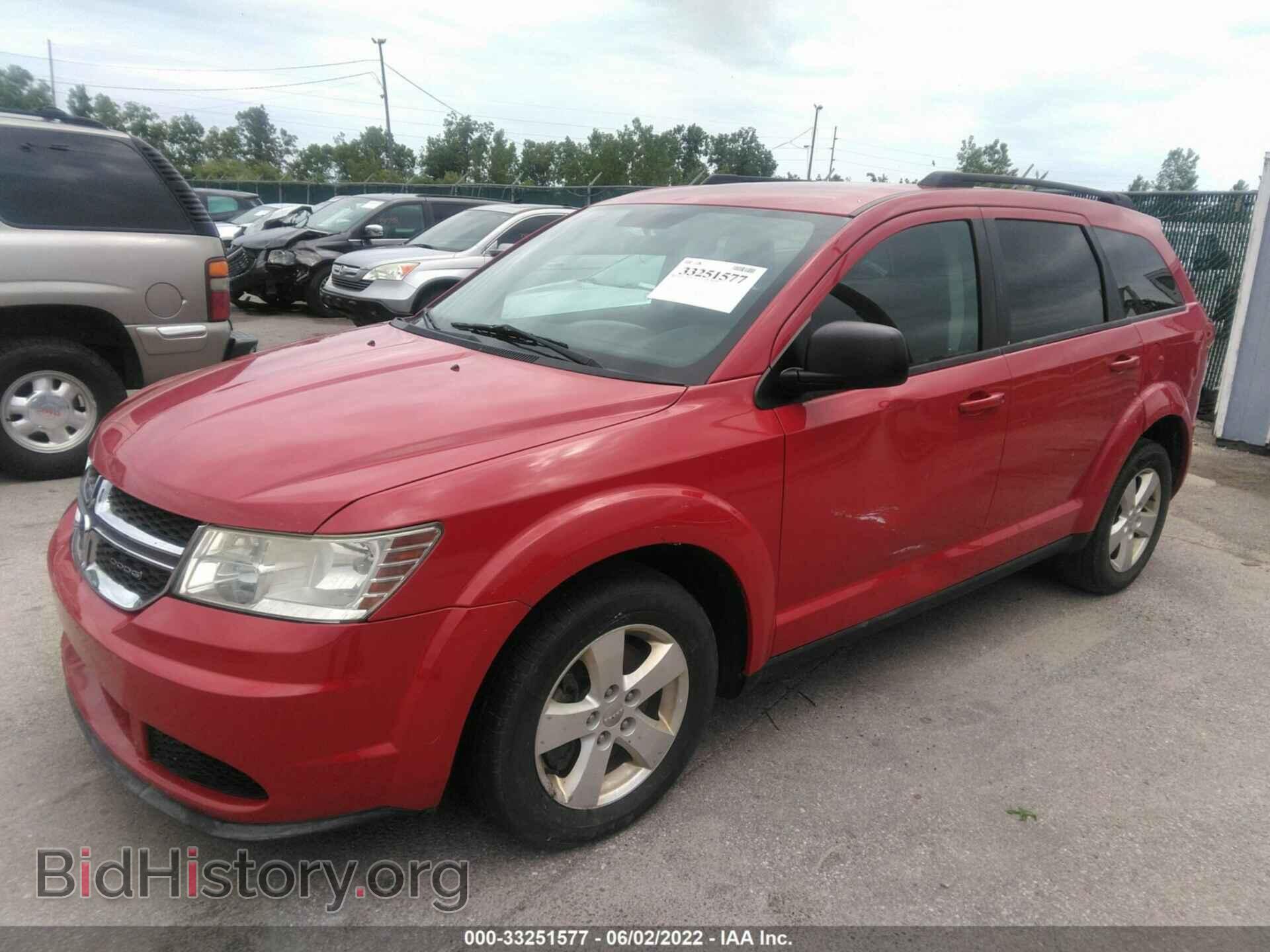 2013 DODGE JOURNEY - VIN: 3C4PDCAB8DT556425 - Фото 2