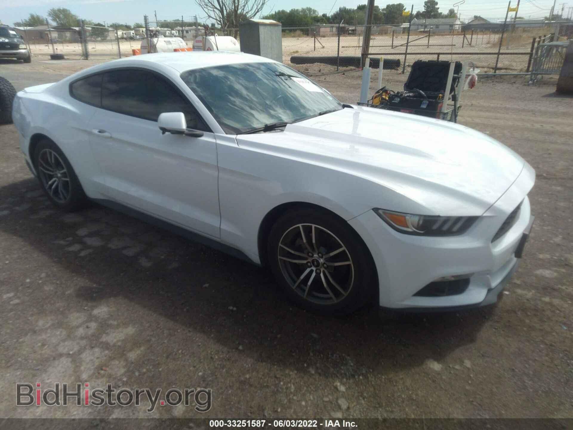 Фотография 1FA6P8TH2H5257722 - FORD MUSTANG 2017