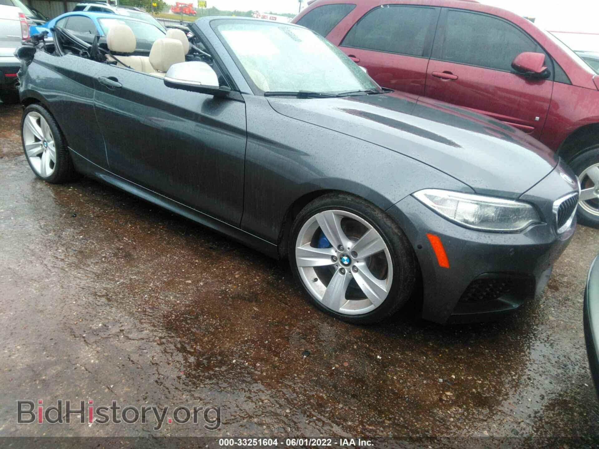 Фотография WBA1M1C53FV393121 - BMW 2 SERIES 2015