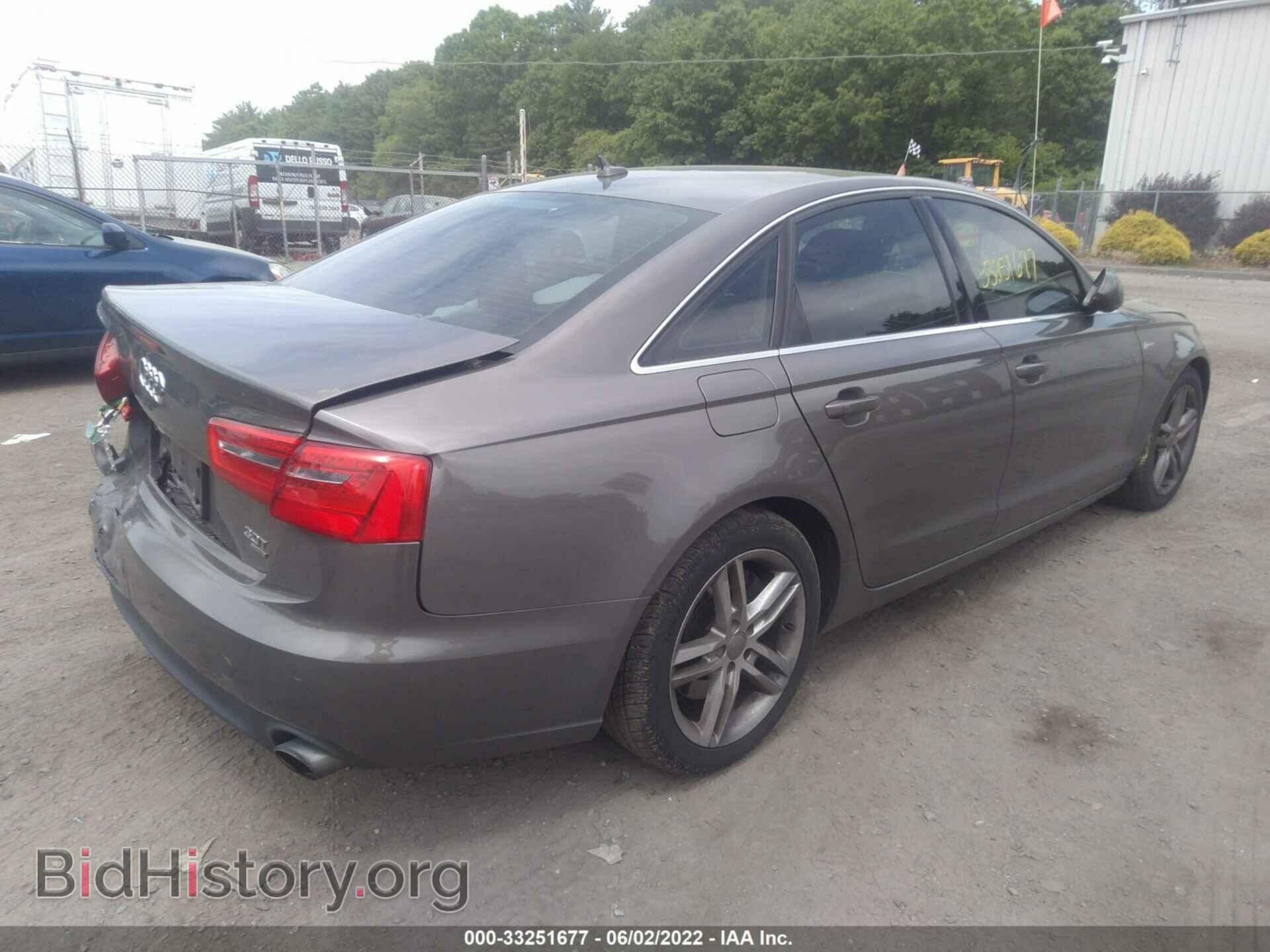 2012 AUDI A6 - VIN: WAUBGAFC6CN004585 - Фото 4