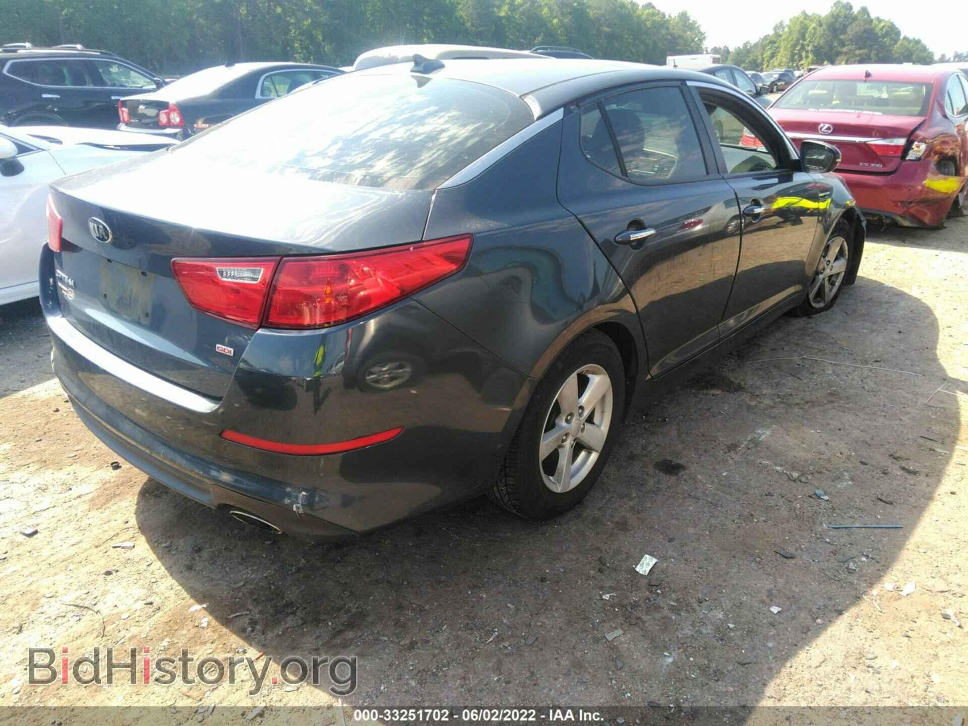 2015 KIA OPTIMA - VIN: KNAGM4A78F5560248 - Photo 4