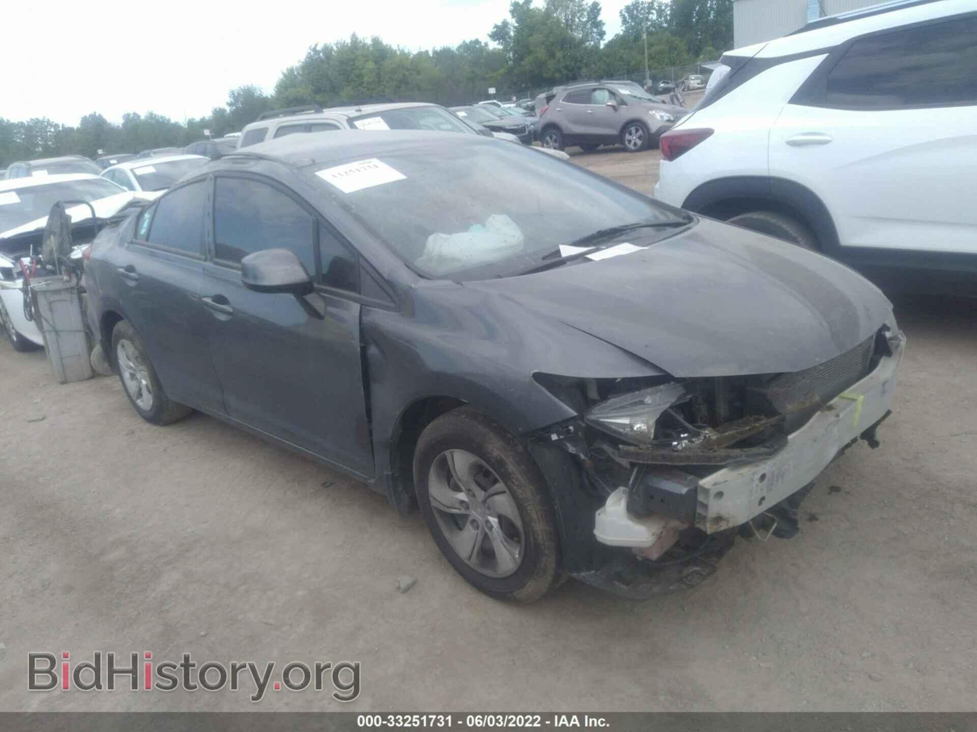 Photo 19XFB2F5XDE052848 - HONDA CIVIC SDN 2013