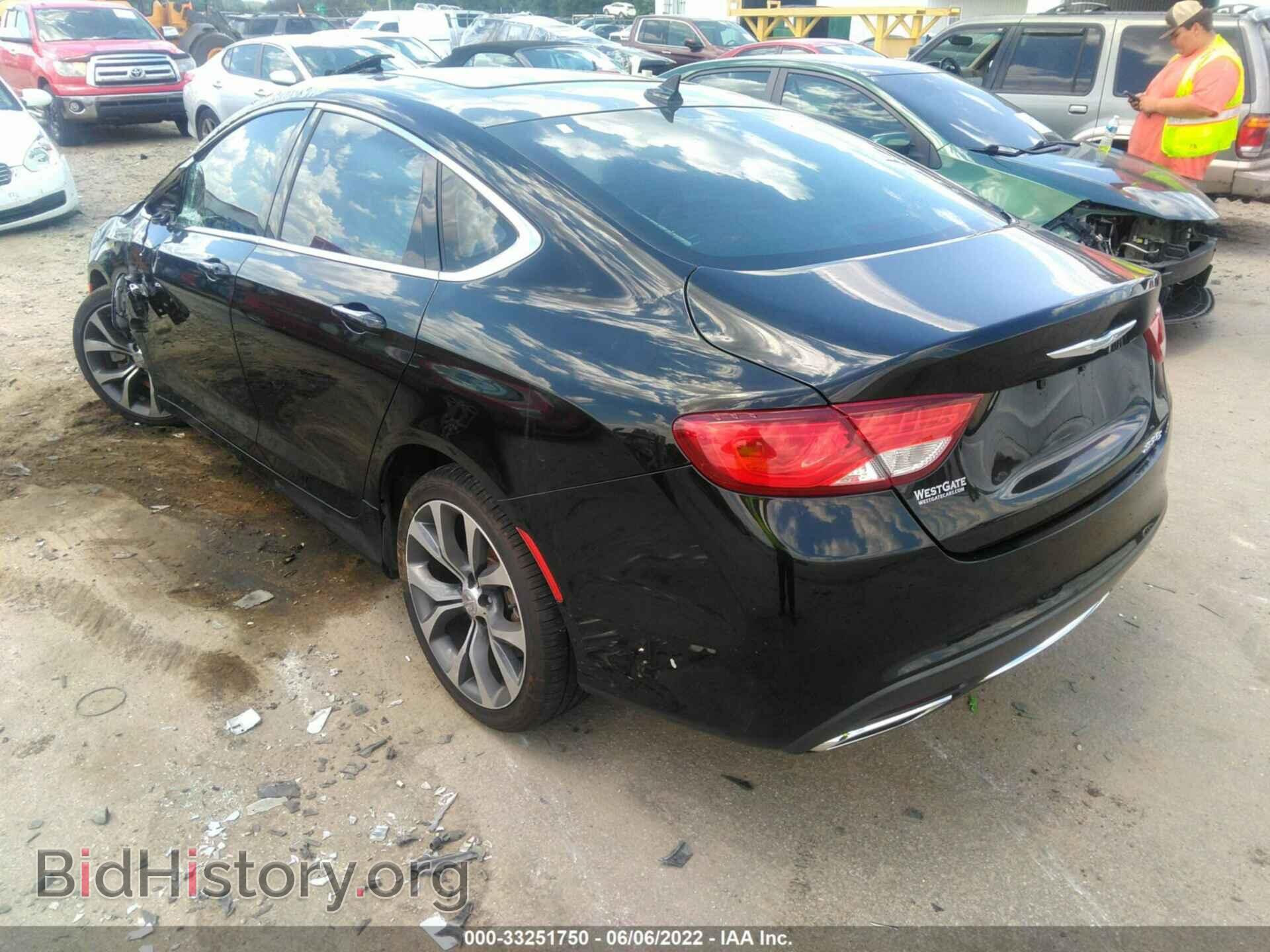 2015 CHRYSLER 200 - VIN: 1C3CCCCG1FN527950 - Фото 3