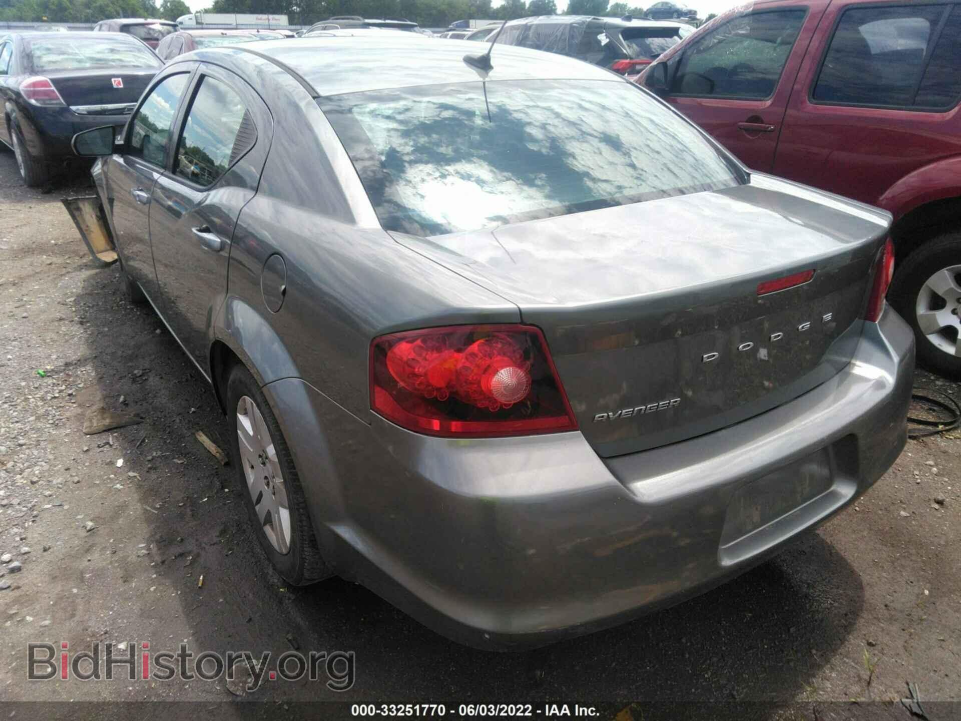 2012 DODGE AVENGER - VIN: 1C3CDZAB9CN311086 - Фото 3