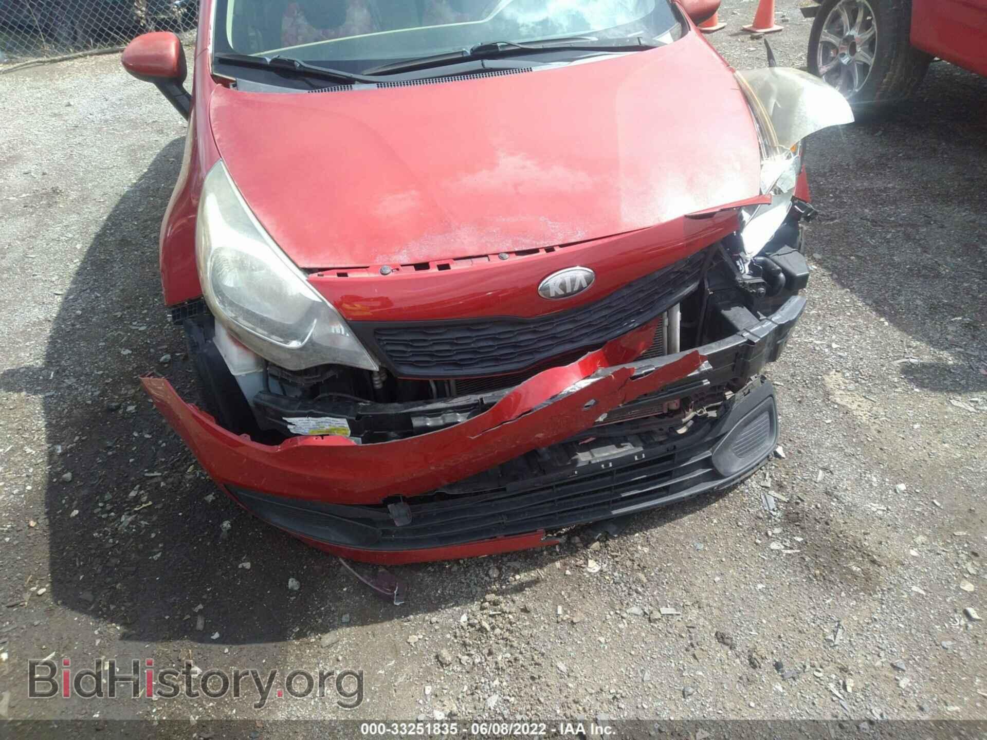 2013 KIA RIO - VIN: KNADM4A33D6134295 - Фото 6