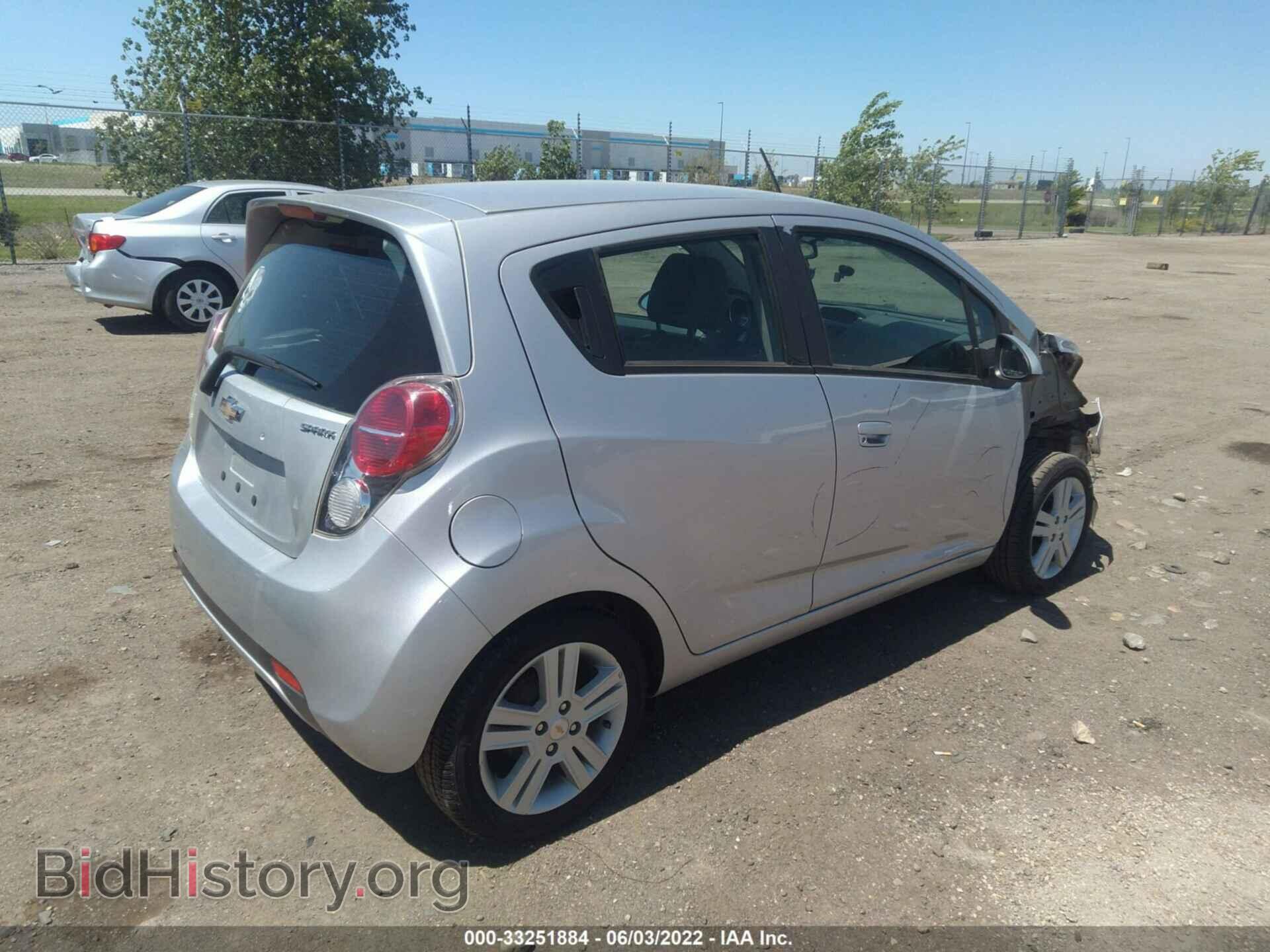 2014 CHEVROLET SPARK - VIN: KL8CB6S9XEC483422 - Фото 4
