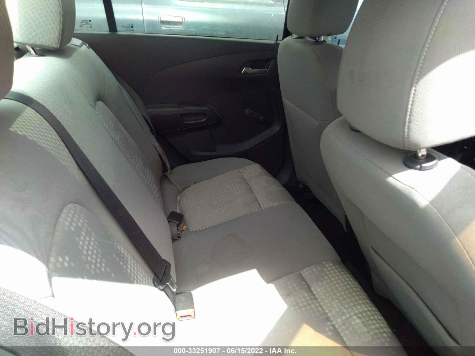 2012 CHEVROLET SONIC - VIN: 1G1JA5SH0C4157972 - Фото 8