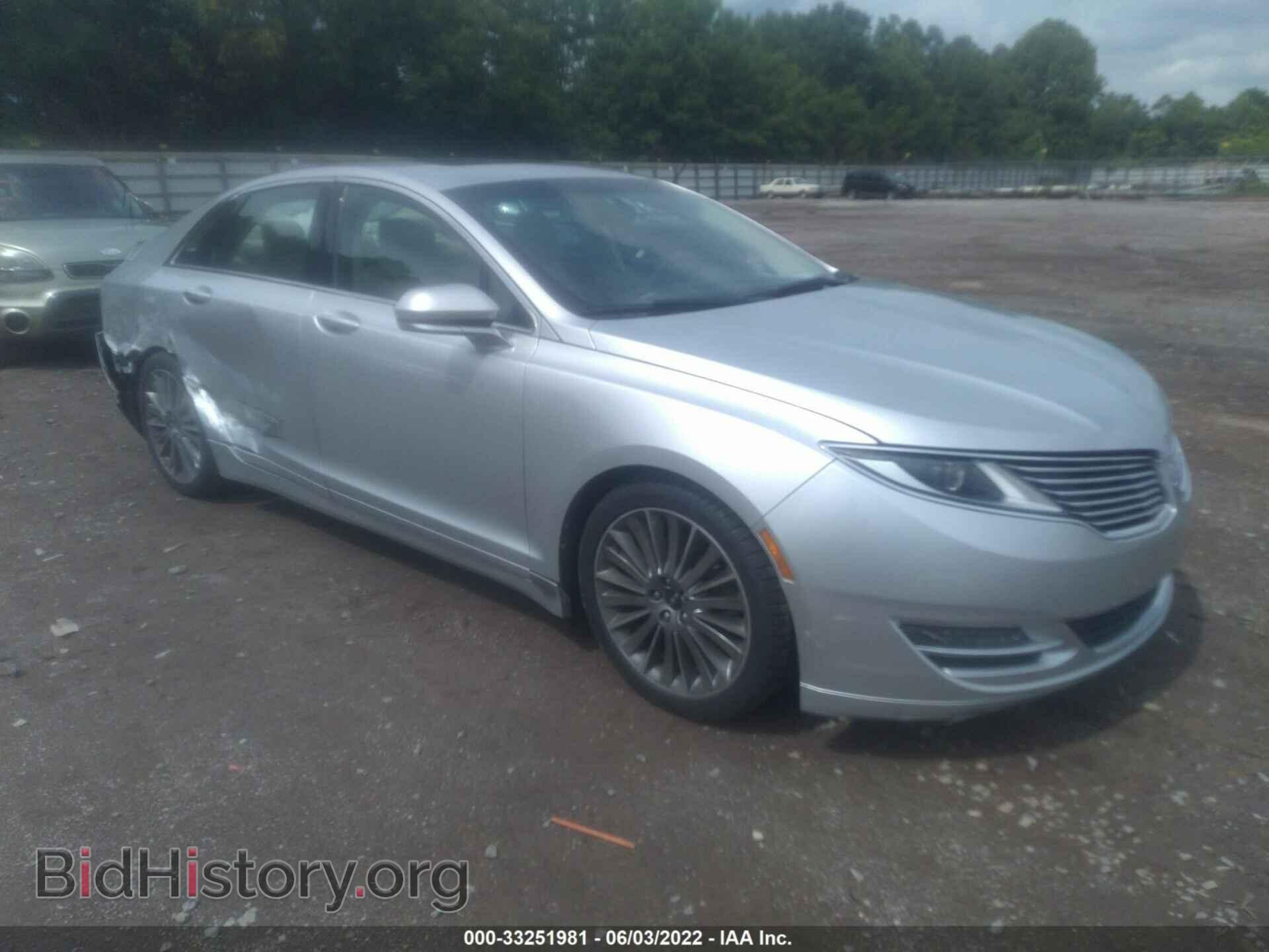 Фотография 3LN6L2GKXDR817613 - LINCOLN MKZ 2013