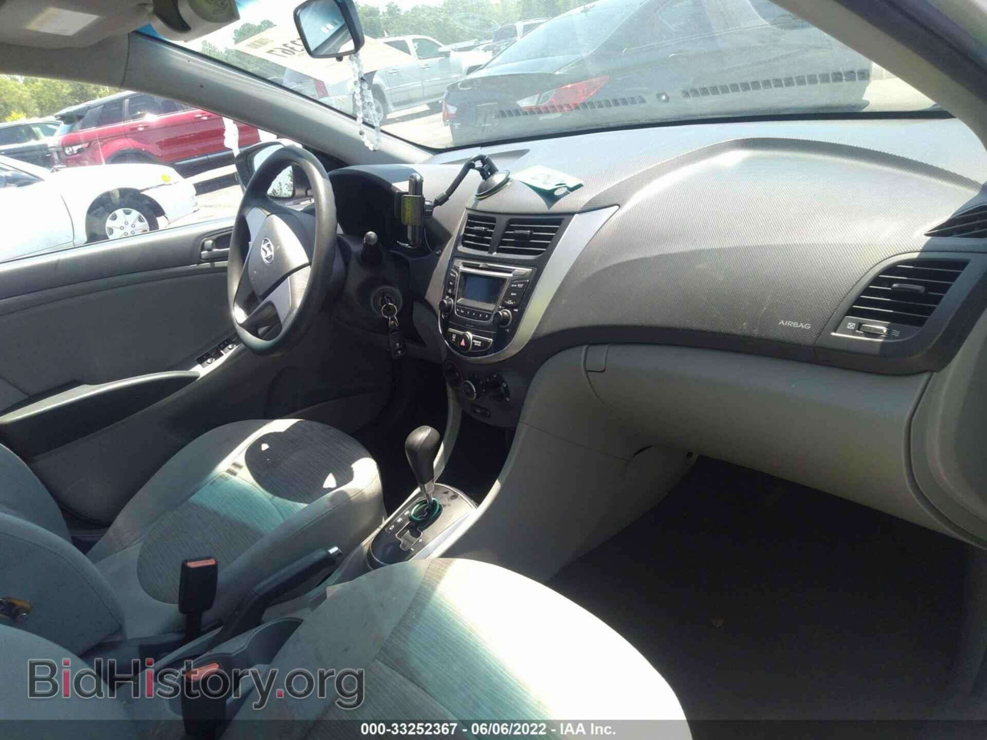 2016 HYUNDAI ACCENT - VIN: KMHCT4AE9GU004262 - Фото 5