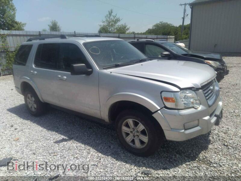 2010 Ford EXPLORER XLT (VIN 1FMEU7DE5AUA55610) — фото 1 из 15, IAAI, повреждение: левая задняя часть