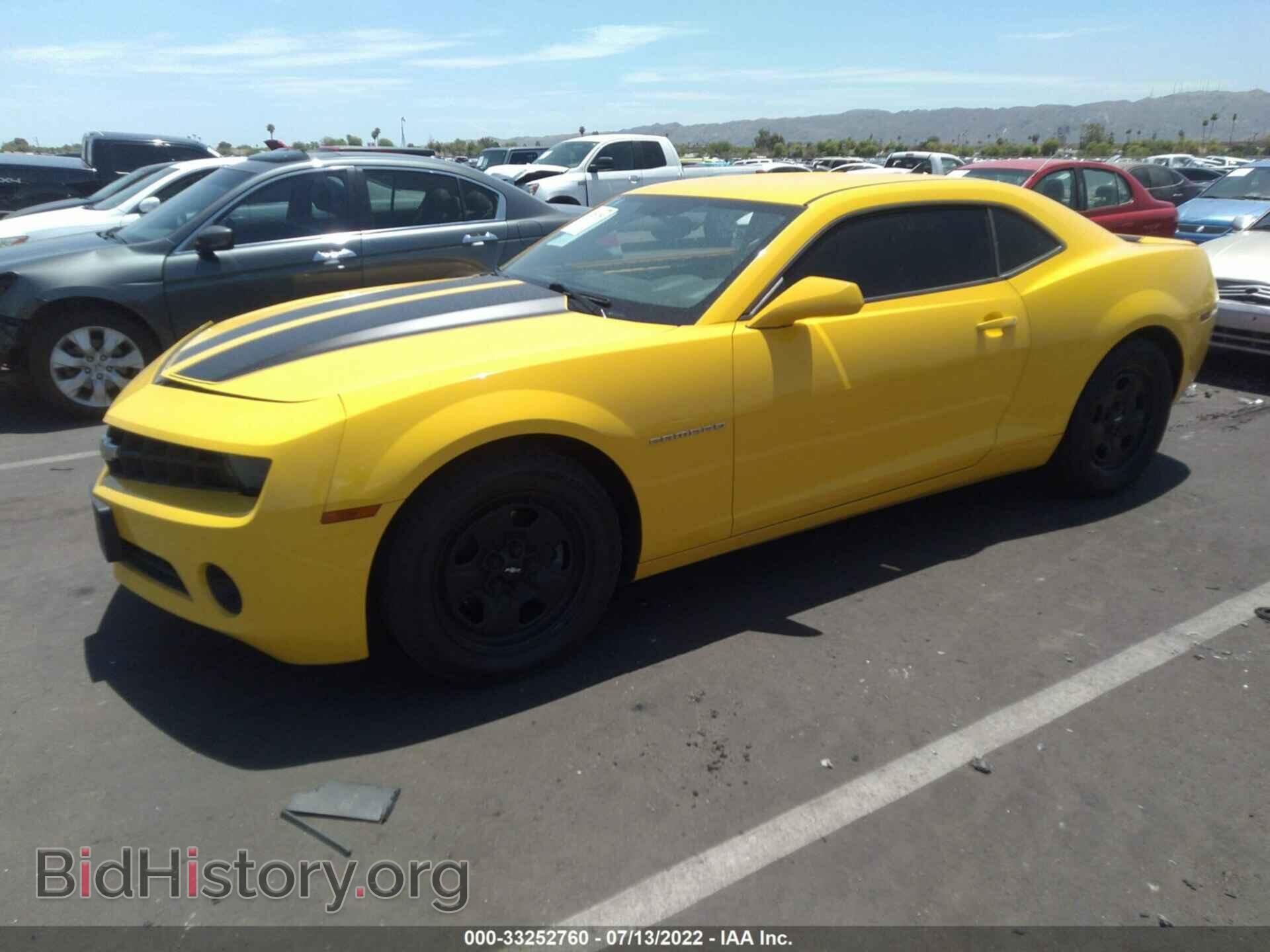 2012 CHEVROLET CAMARO - VIN: 2G1FA1E31C9104256 - Фото 2