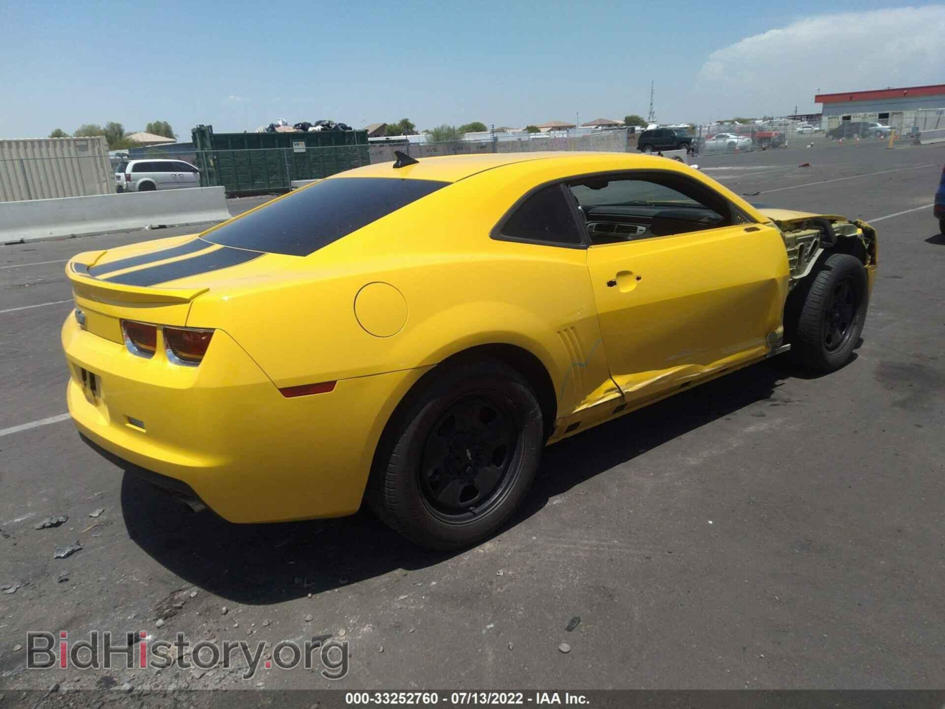 2012 CHEVROLET CAMARO - VIN: 2G1FA1E31C9104256 - Фото 4