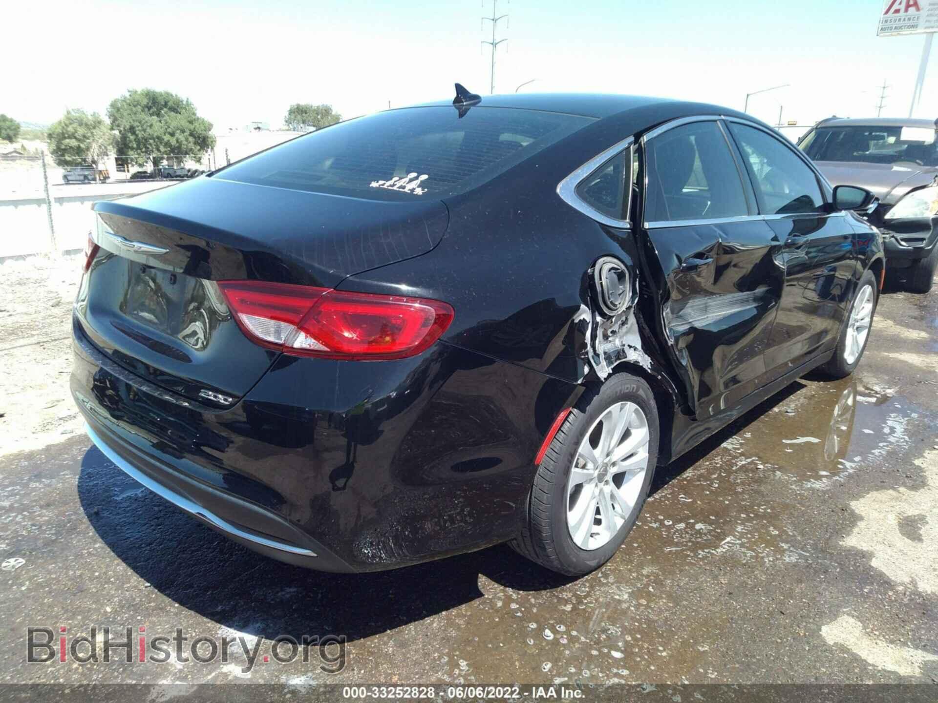 2016 CHRYSLER 200 - VIN: 1C3CCCAB7GN122927 - Фото 4