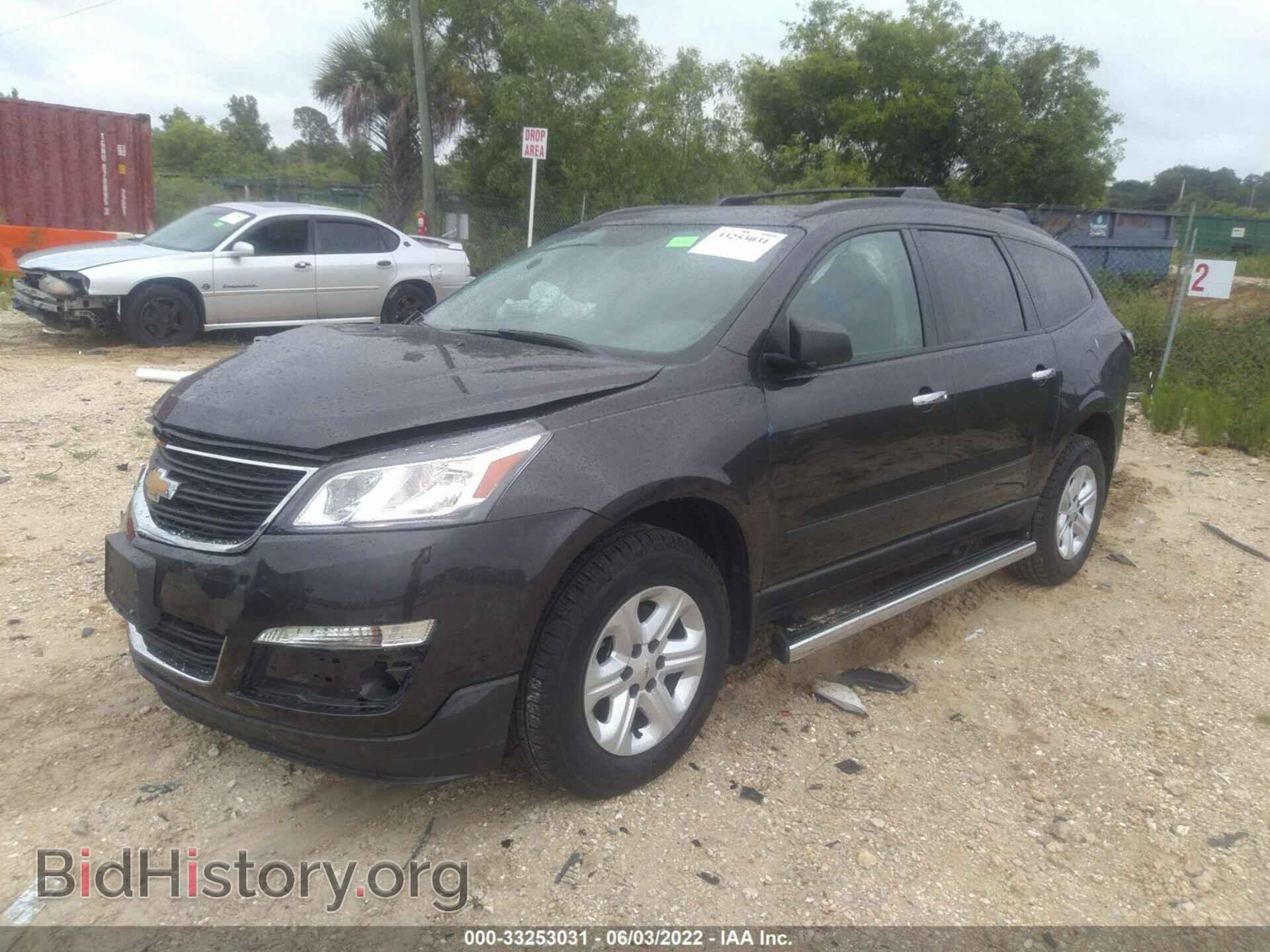 2016 CHEVROLET TRAVERSE - VIN: 1GNKRFED6GJ194204 - Фото 2