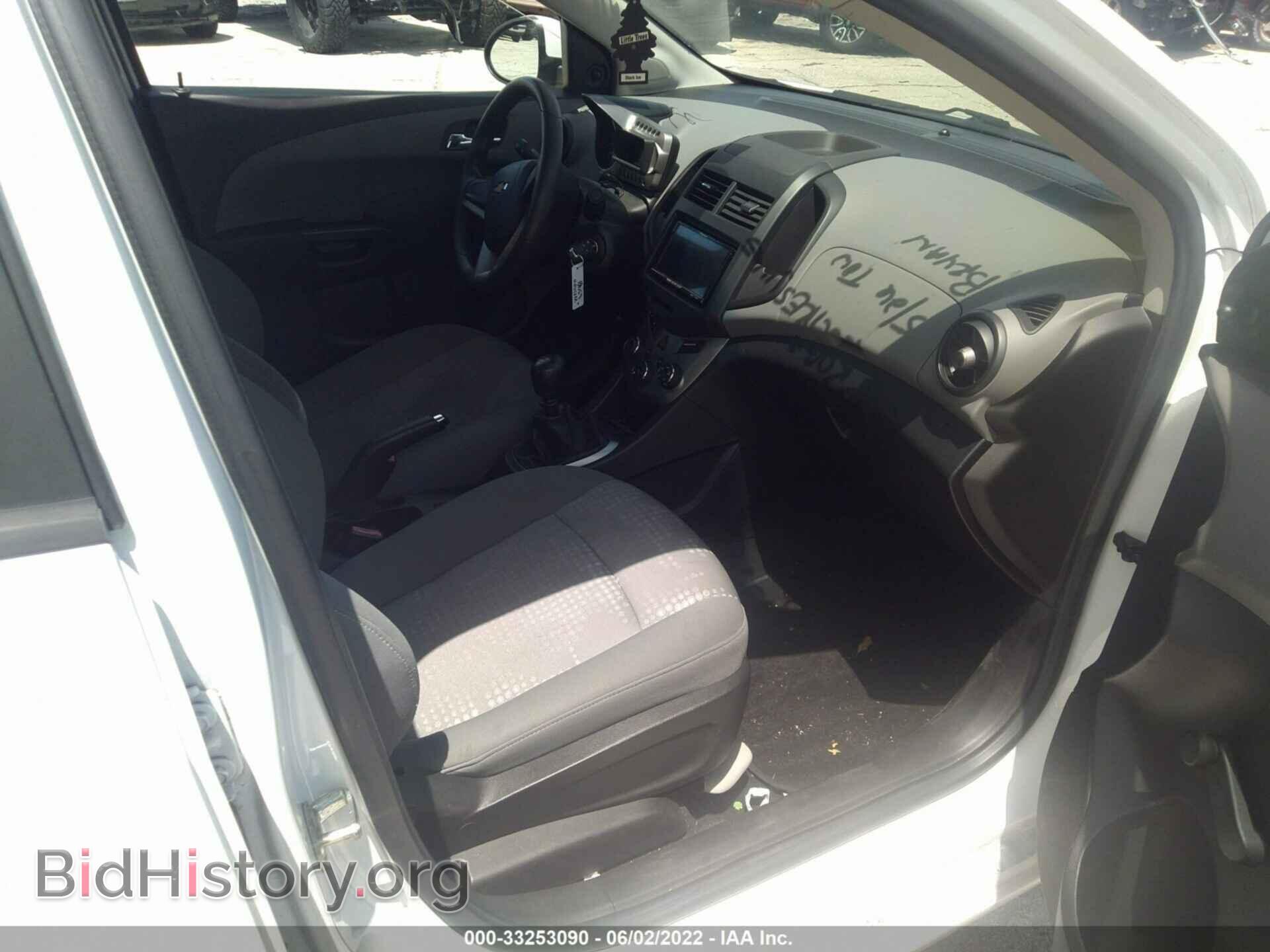 2012 CHEVROLET SONIC - VIN: 1G1JB5SH5C4101216 - Фото 5