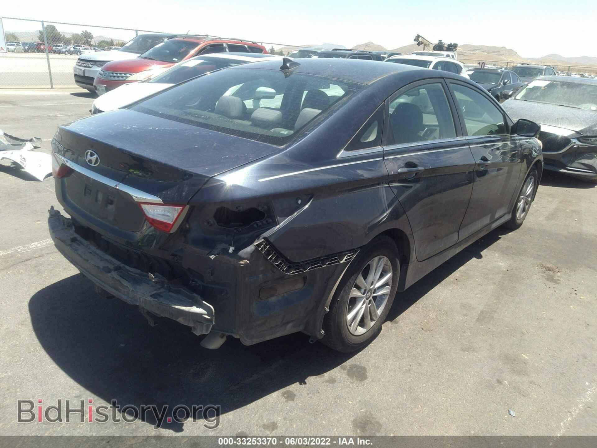 2014 HYUNDAI SONATA - VIN: 5NPEB4AC4EH862406 - Фото 4