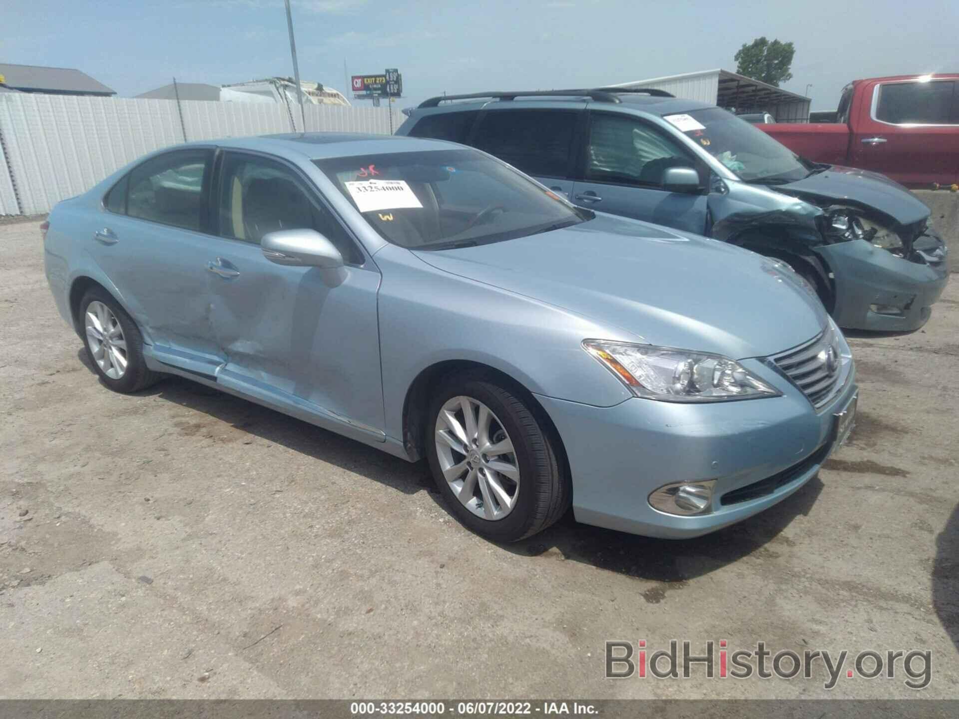 Photo JTHBK1EG3C2487121 - LEXUS ES 350 2012