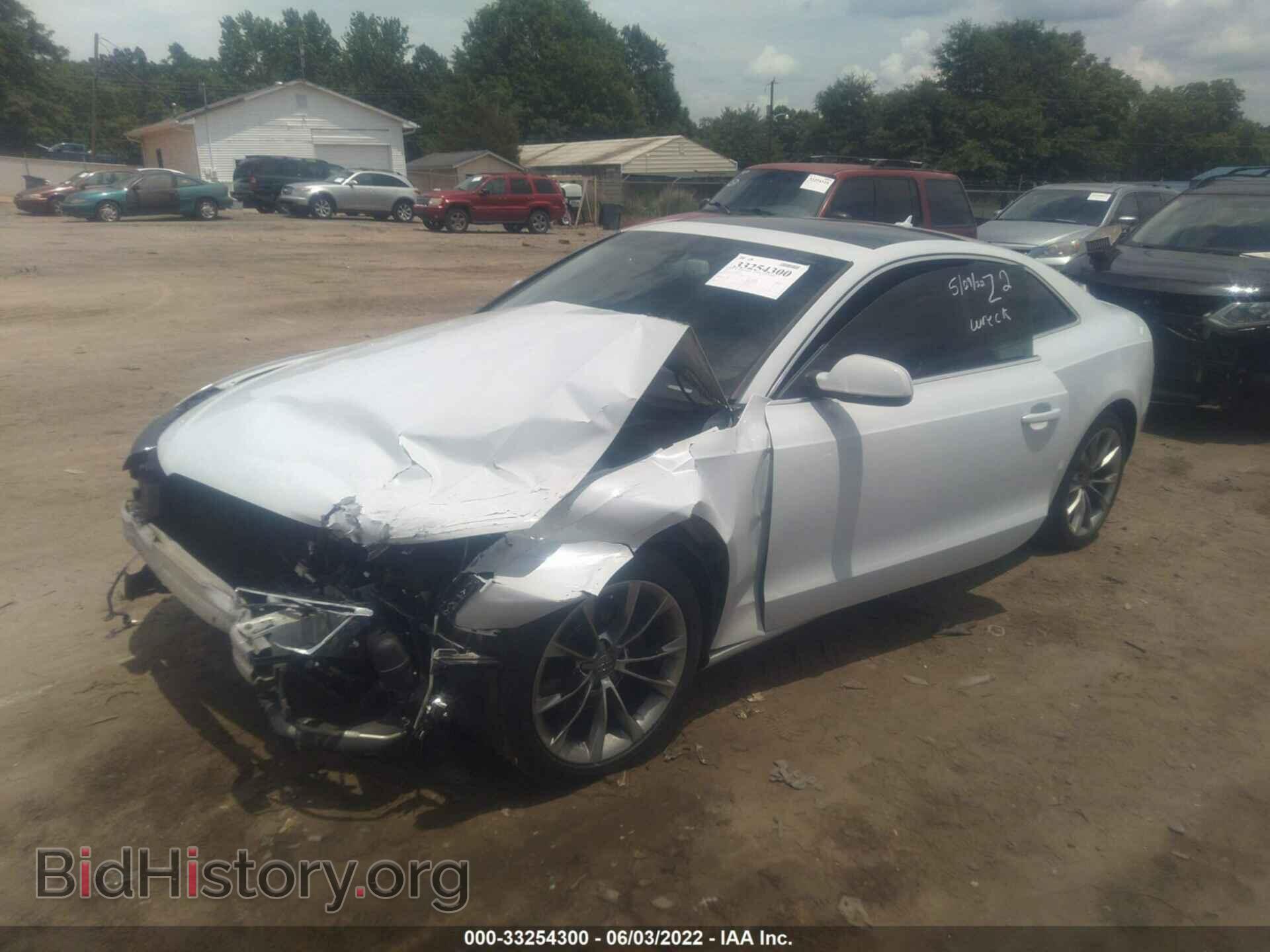 2013 AUDI A5 - VIN: WAULFAFR7DA061432 - Photo 2