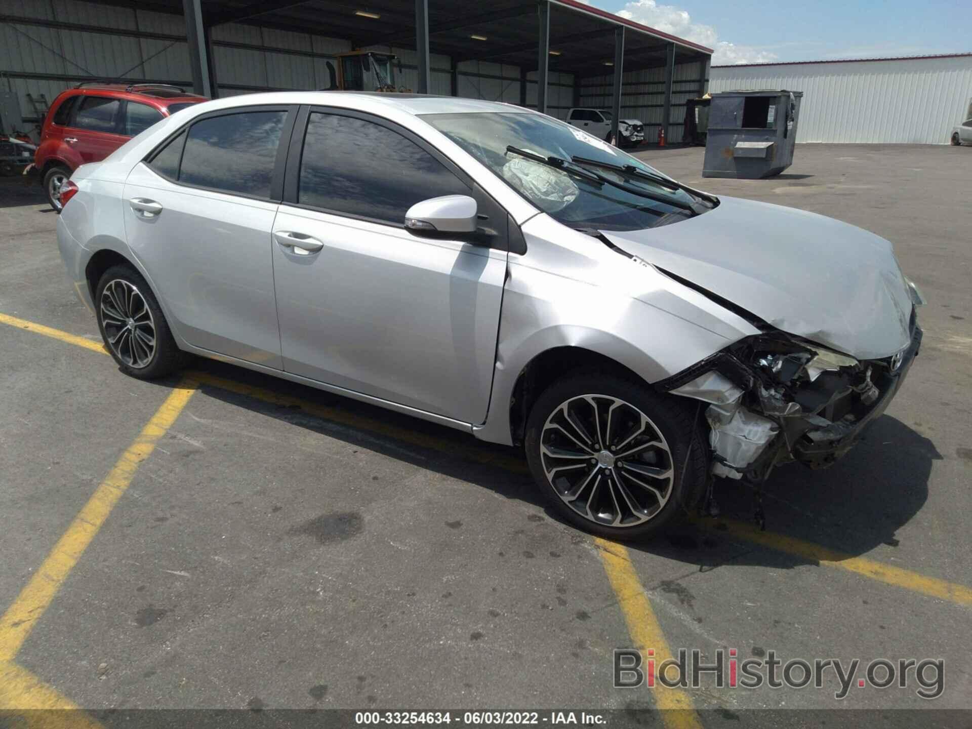 Photo 5YFBURHE2GP382985 - TOYOTA COROLLA 2016