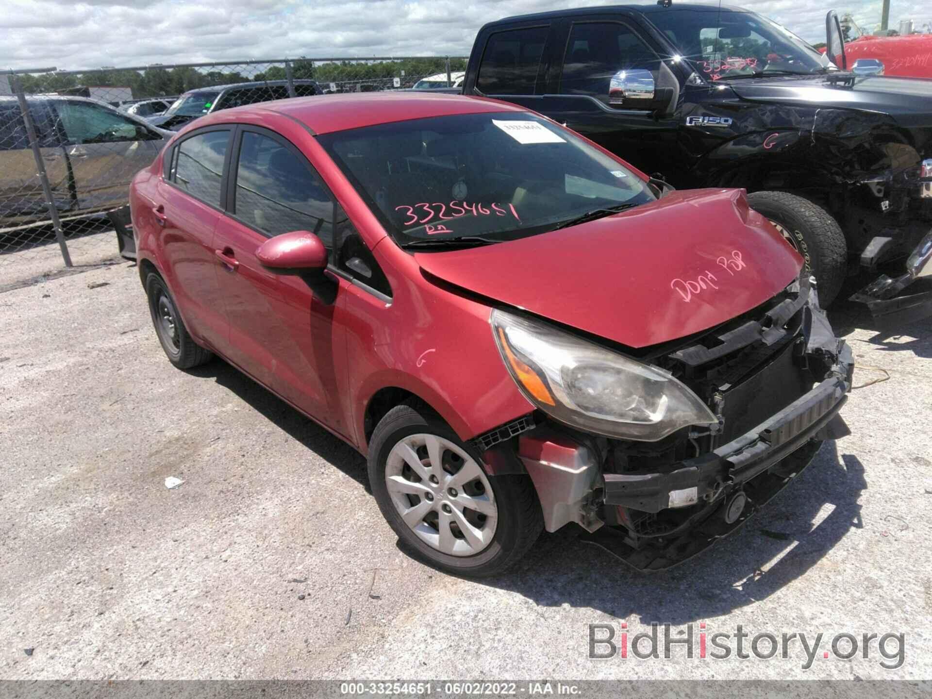 Photo KNADM4A32E6323859 - KIA RIO 2014