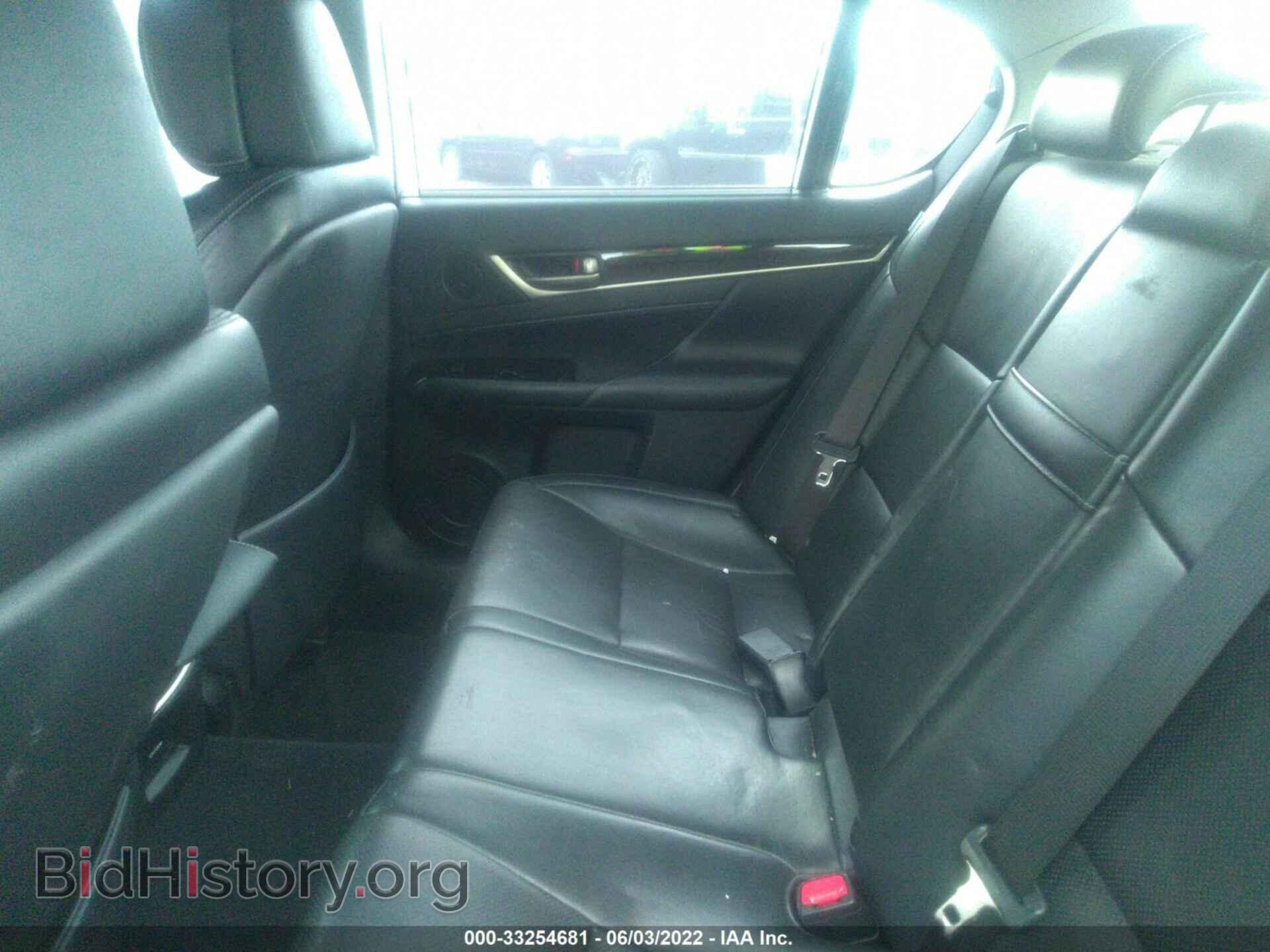 2013 LEXUS GS 350 - VIN: JTHCE1BL0D5011356 - Фото 8