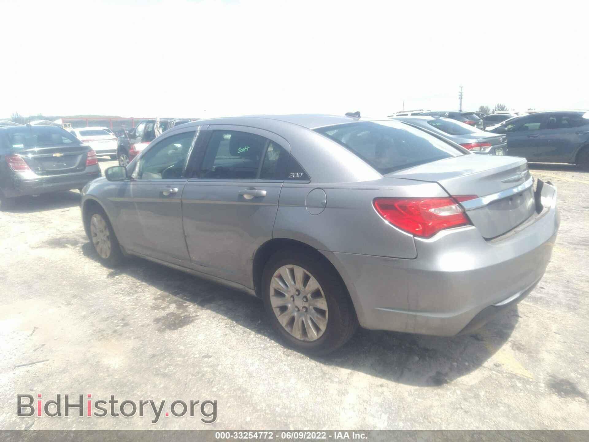 2014 CHRYSLER 200 - VIN: 1C3CCBAB9EN176012 - Photo 3